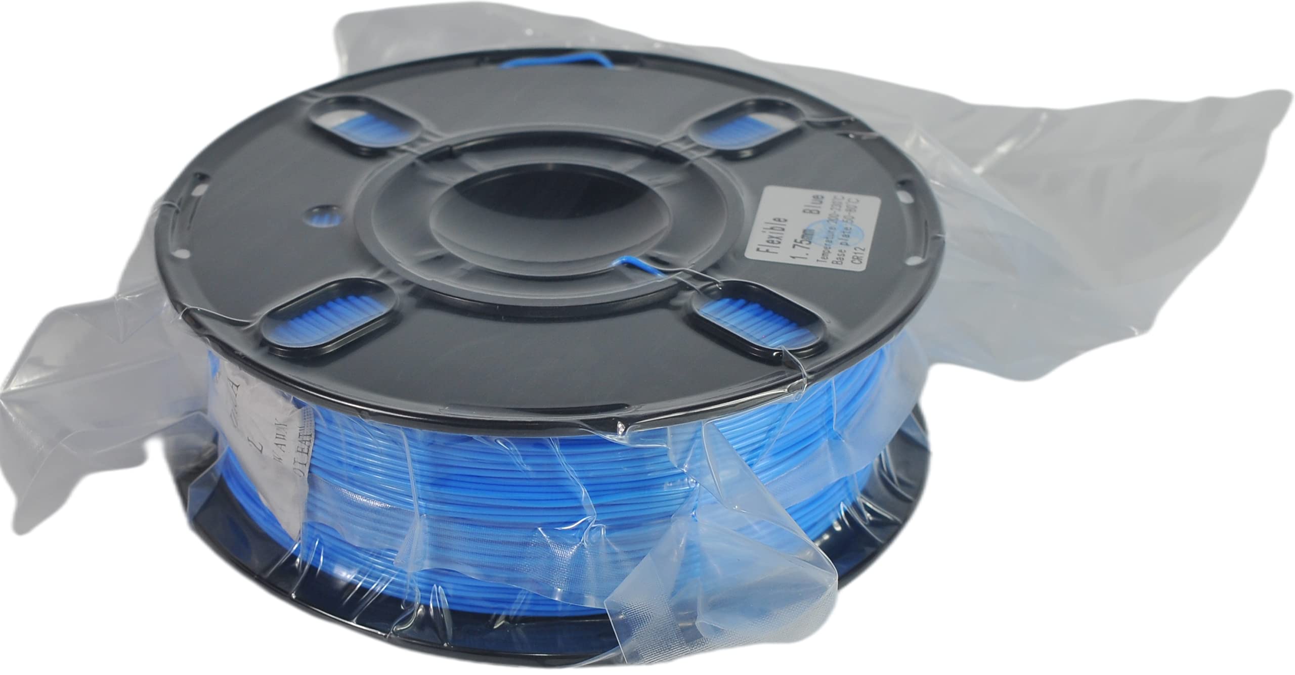 Ranki Tpu Filament 1.75 Mm Flexible Tpu, 3D Printer Filament, Dimensional Accuracy +/- 0.05 Mm, 98A,1Kg Spool,Blue