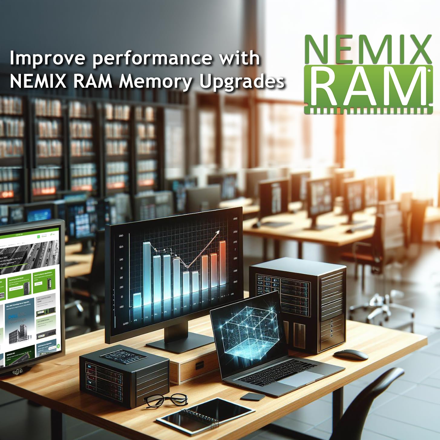 Nemix Ram 8Gb (1X8Gb) Ddr3 1600Mhz Pc3 12800 2Rx8 1.35V 240 Pin Non Ecc Udimm Unbuffered Desktop Memory