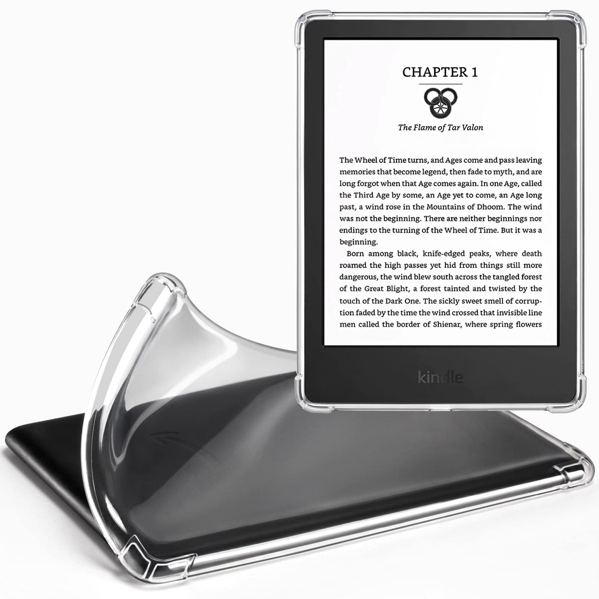 Cobak Clear Case For 6'' Kindle 11Th Generation 2022 - Ultra-Slim Soft Tpu Transparent Cover, Lightweight & Durable Protection