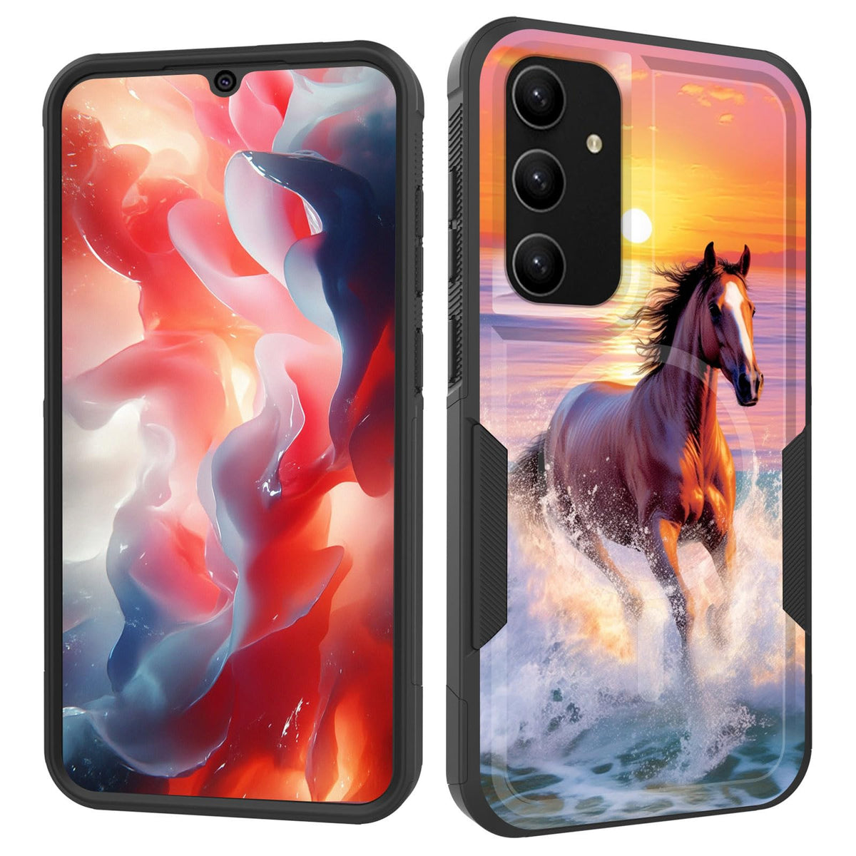 Zqlplzr Magnetic For Galaxy S25 Plus Case,[Compatible With Magsafe] [Military Grade Drop Protection] Heavy Duty Shockproof Phone