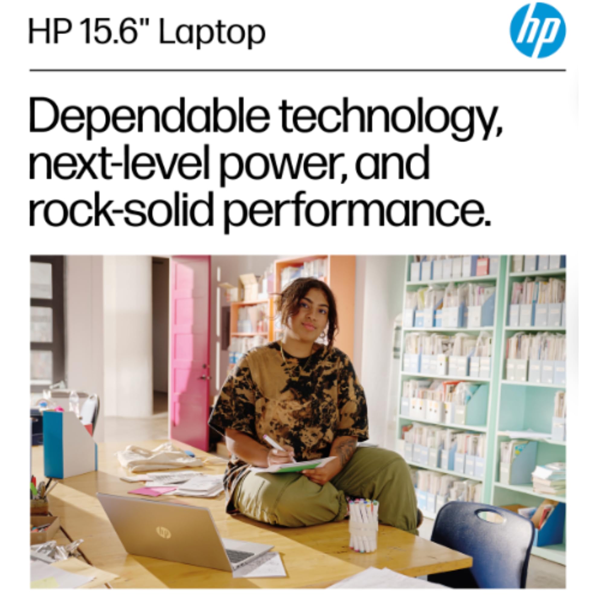 Hp 255 Essential Touchscreen Laptop, Intel 6-Core I3 Processor, 64Gb Ram, 2Tb Ssd Storage, Hdmi, Windows 11 Home With Bluetooth