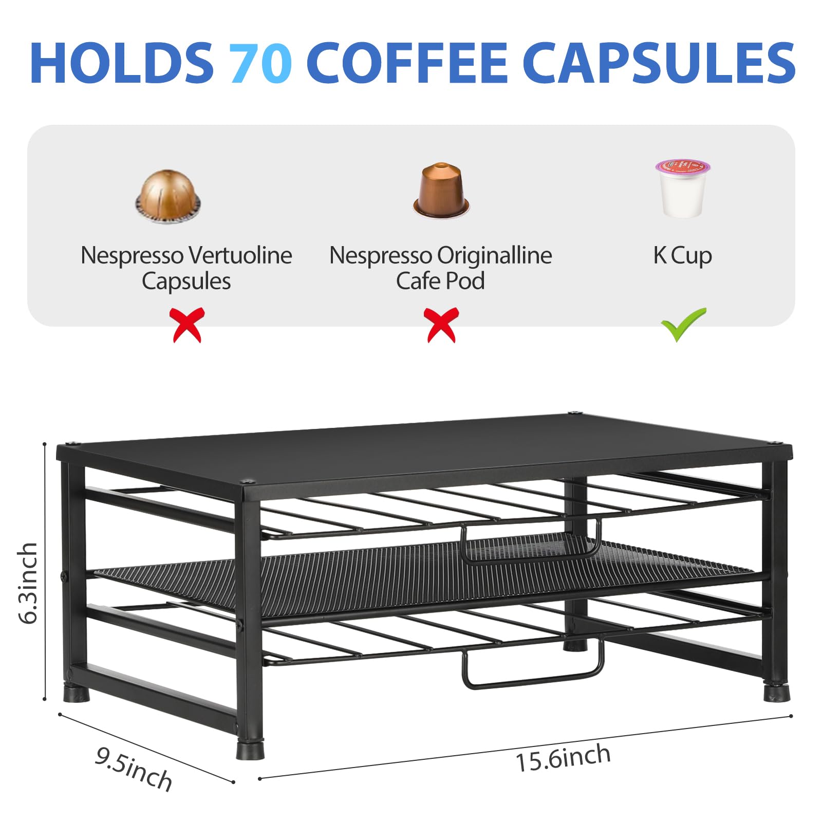 Ecolovi K Cup Holder Organizer - Thumbnail 4