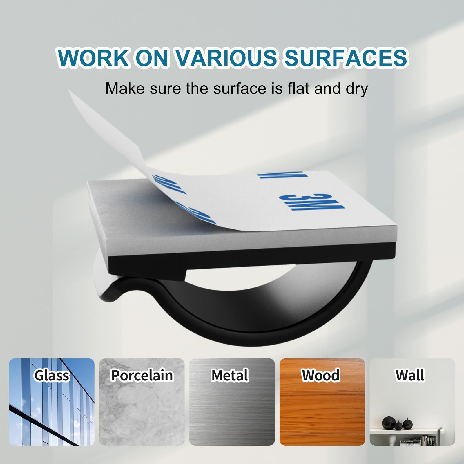 Linkdocs 30 Pieces Adhesive Cable Clips Wire Clips Cable Wire Management Wire Cable Holder Clamps Cable Tie Holder For Car, Offi