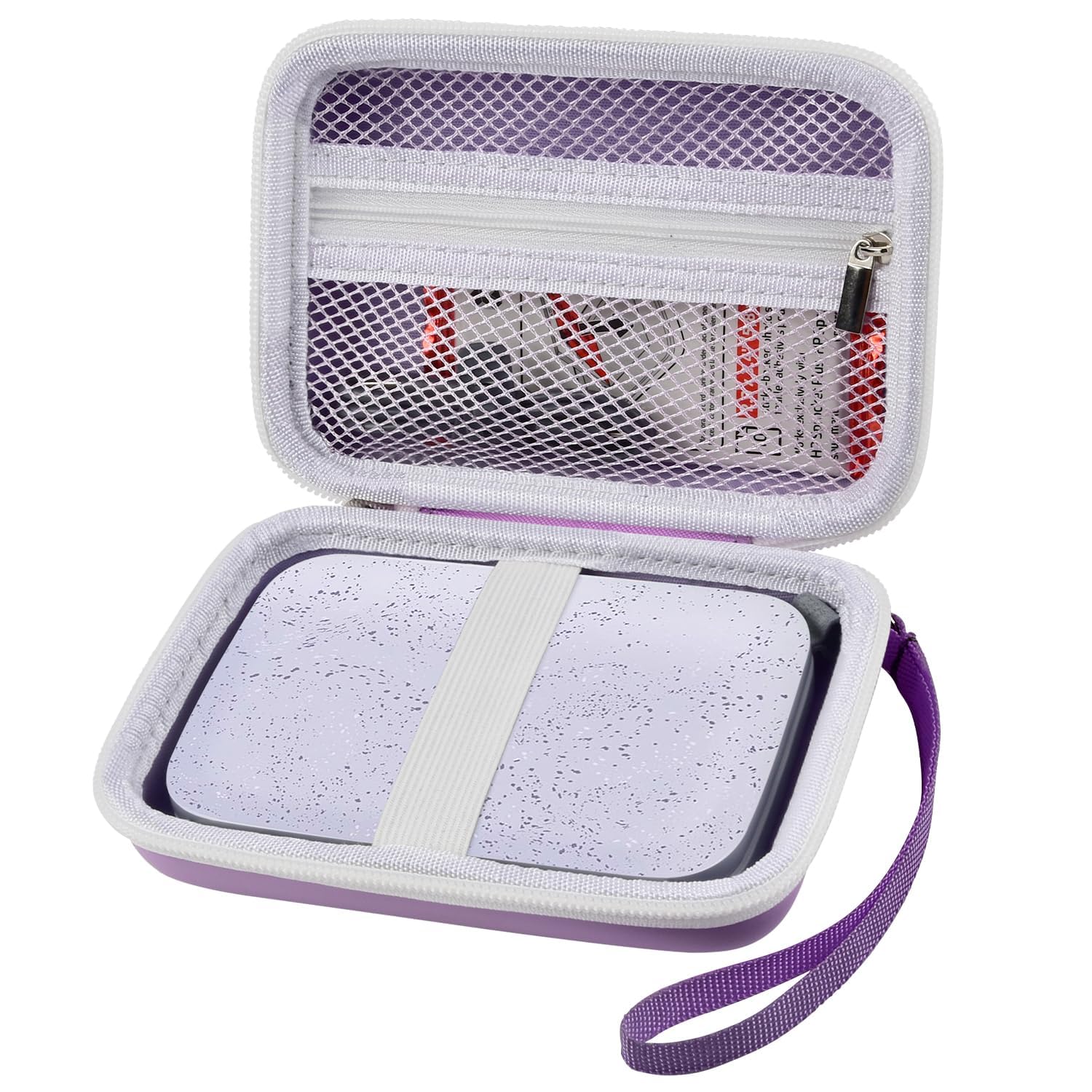 Boobowl Case Compatible with HP Sprocket Portable 2x3/ Select 2.3x3.4/ 2nd Edition Printer, Travel Carrying Organizer Holder Fit