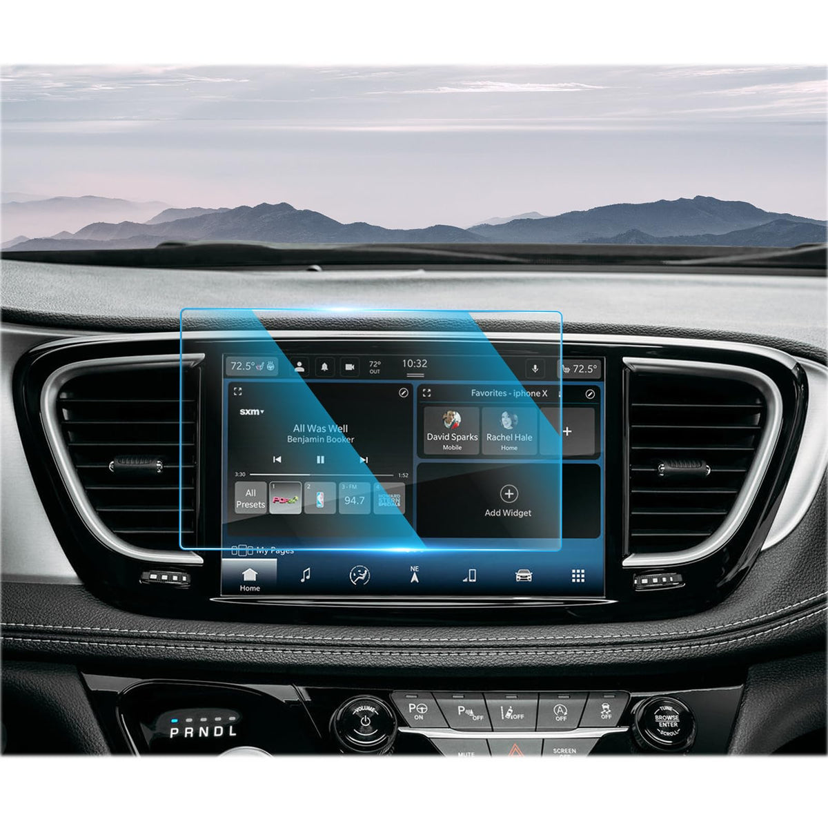 Cdefg For Chrysler Pacifica Accessories 2024 2023 2022 2021, For Dodge Durango Screen Protector Touch Screen Navigation Radio In