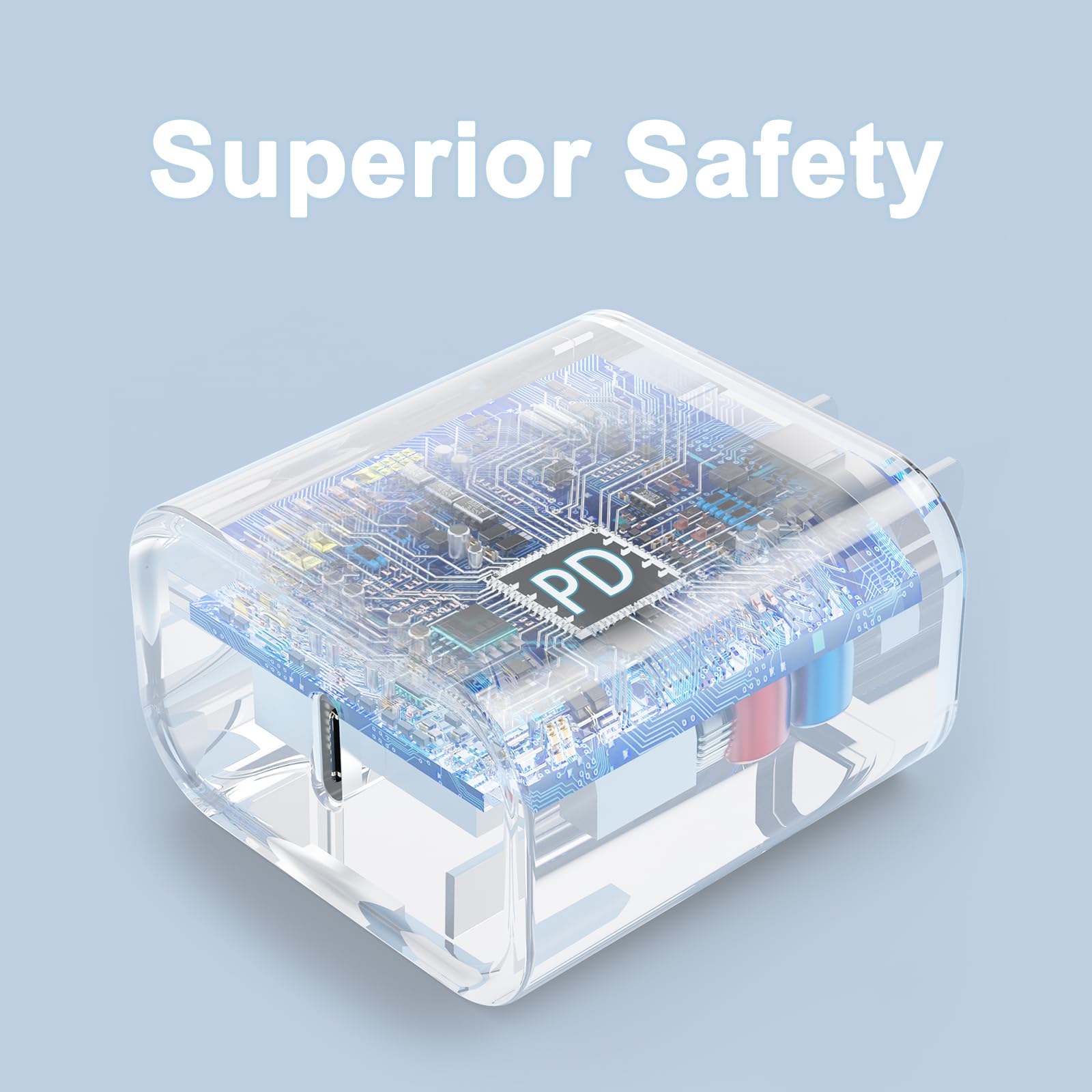 3 Pack Usb C Charger Block, Igenjun Phone 16 15 Charger Block 25W Pd Power Adapter, Usb C Wall Charger Compatible With Phone 16/16Pro/16Pro Max/16Plus/15/14/13/12,Xs/X, Pad, Galaxy And More