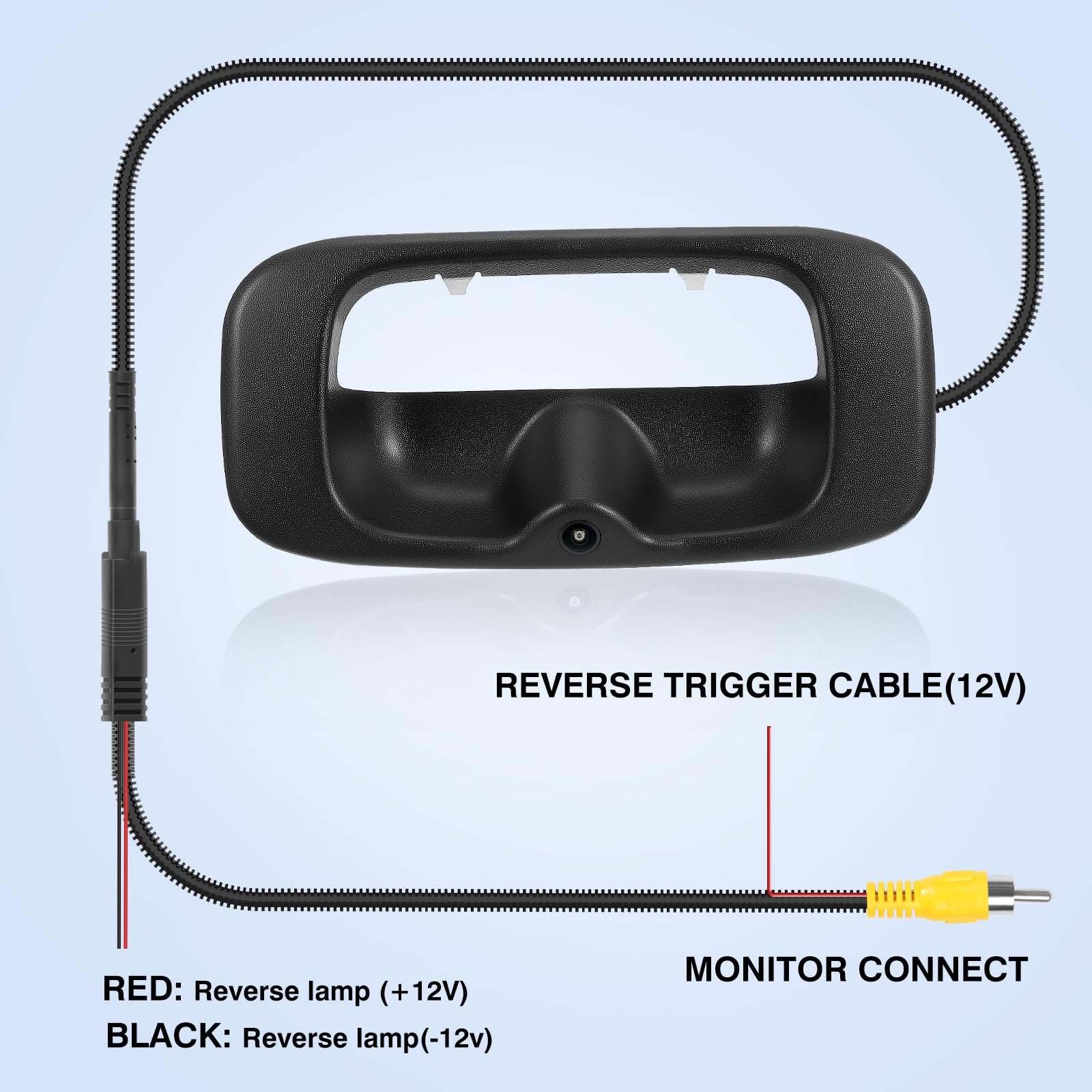Acauto Tailgate Handle Backup Camera Fit For Chevy Silverado Gmc Sierra 1500 2500 3500 Hd 1999 2007 Classic Tailgate Reversing R