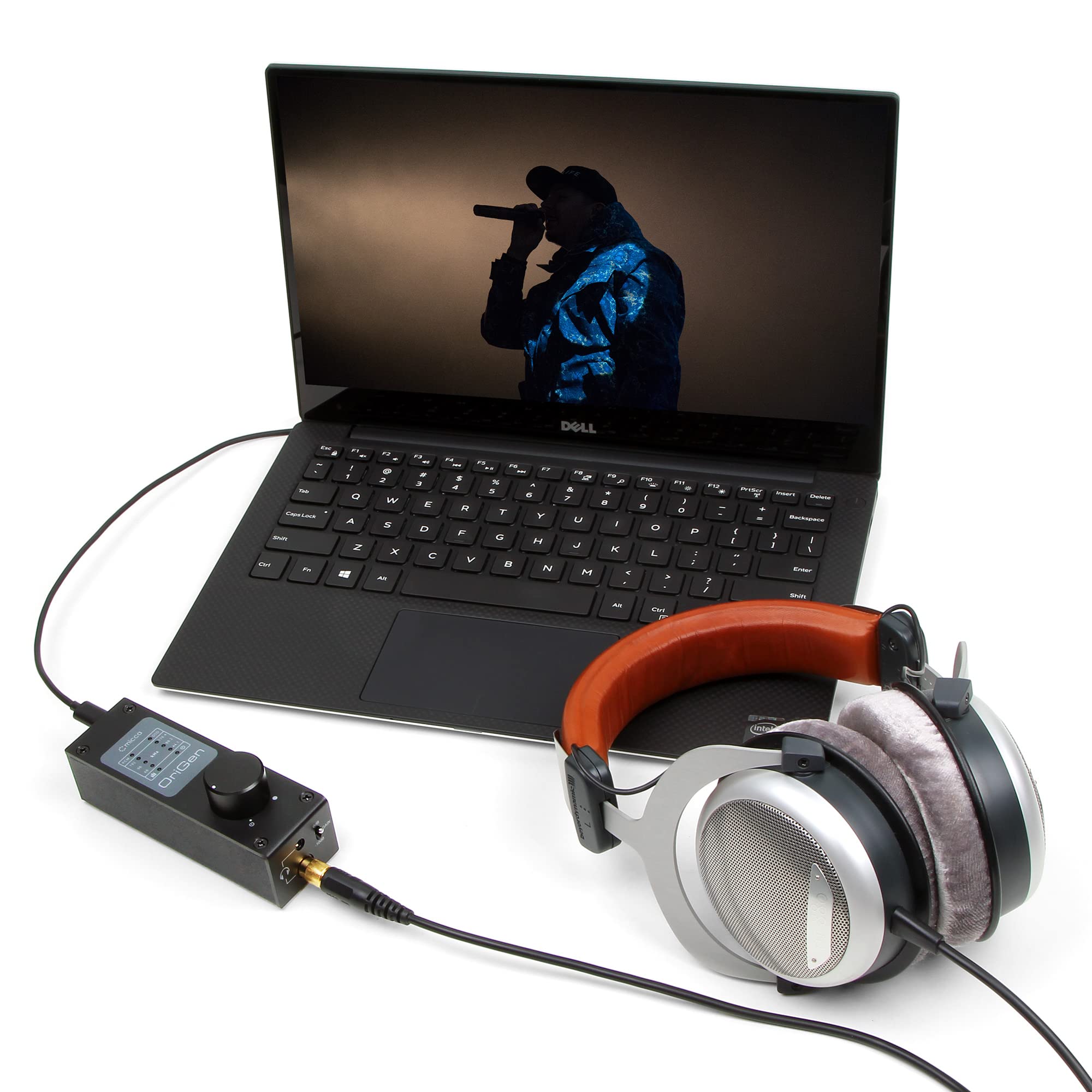 Micca Origen G3 Hifi Usb And Optical Dac Amp For Headphones And Powered Speakers, 24 Bit/192Khz, Earphone Amplifier, Preamp, Vol