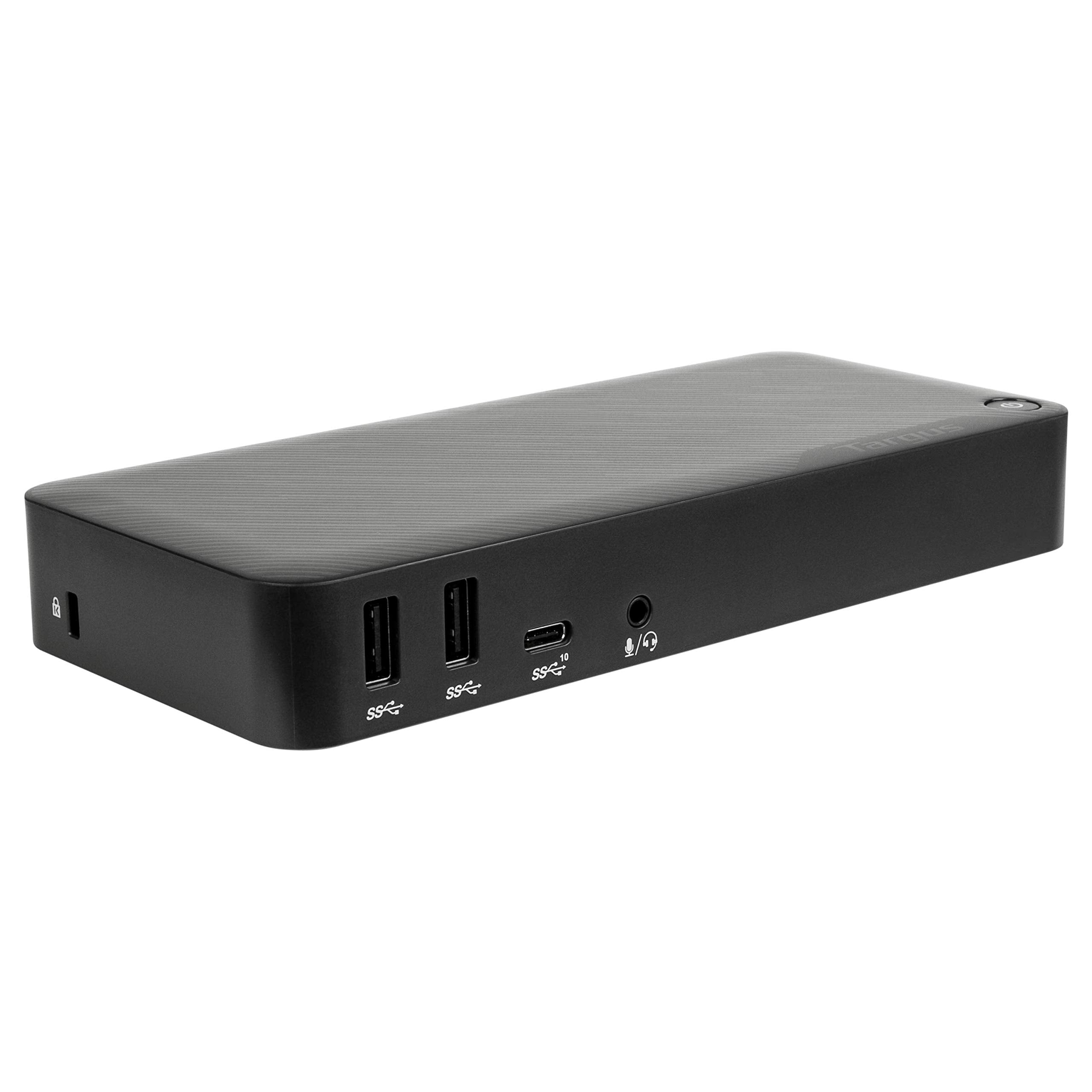 Targus USB-C Multi-Function DisplayPort Alt. Mode Triple Video Docking Station with 85W Power (DOCK430EUZ) Gray