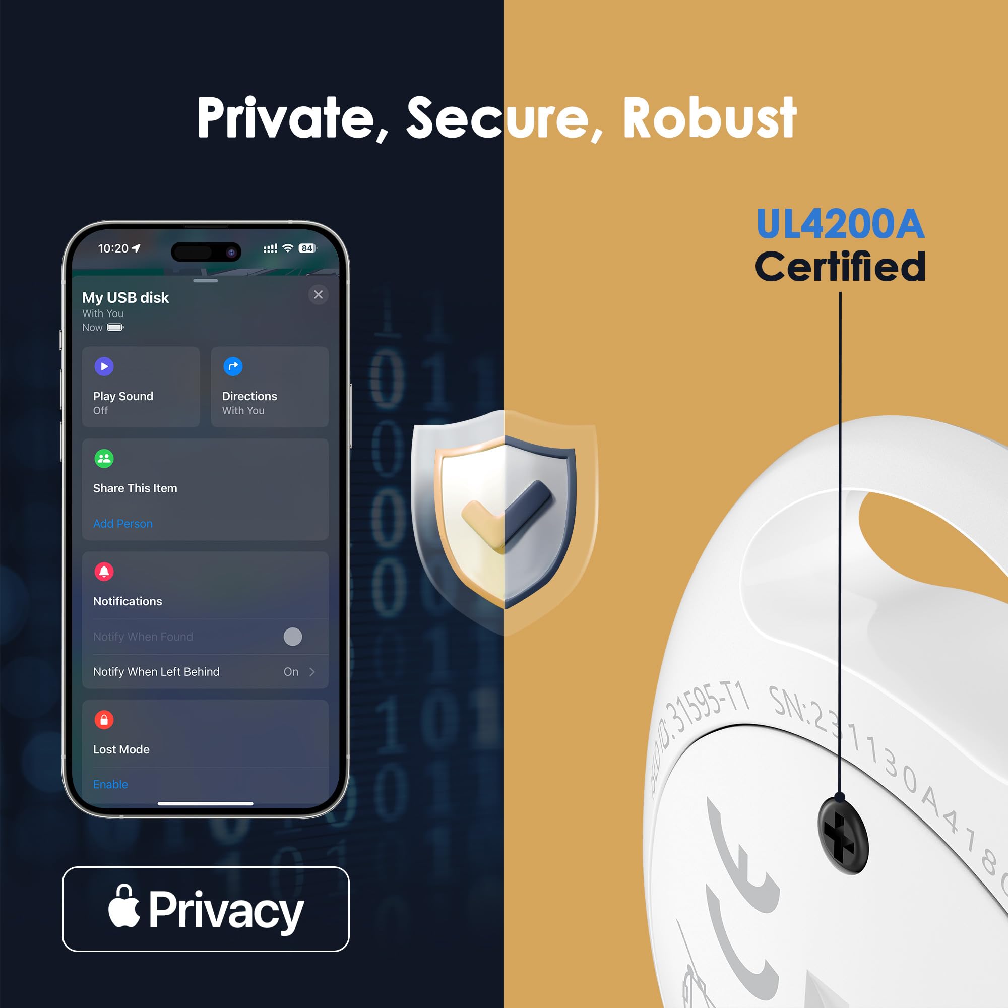Tag Air Tracker, Trackers Like Airtgas, Luggage Tracker Works With Apple Find My [ Ios Only ], Key Finder Locator With Sound, 0.