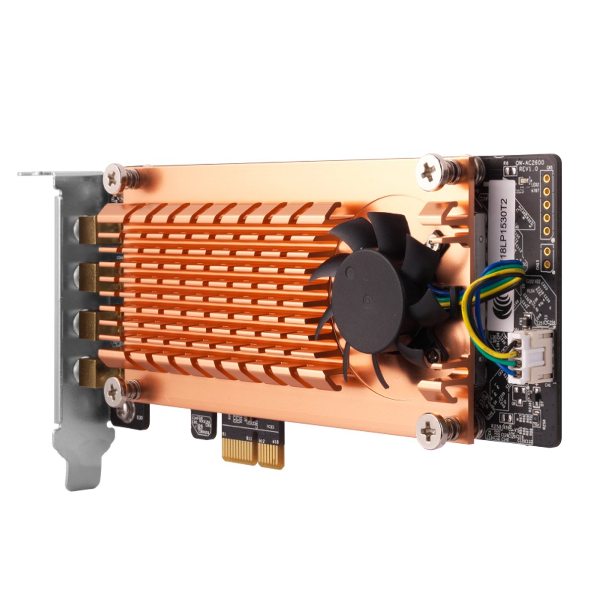 QNAP Dual Band Wireless Wi Fi Adapter PCIe Expansion Card QWA AC2600