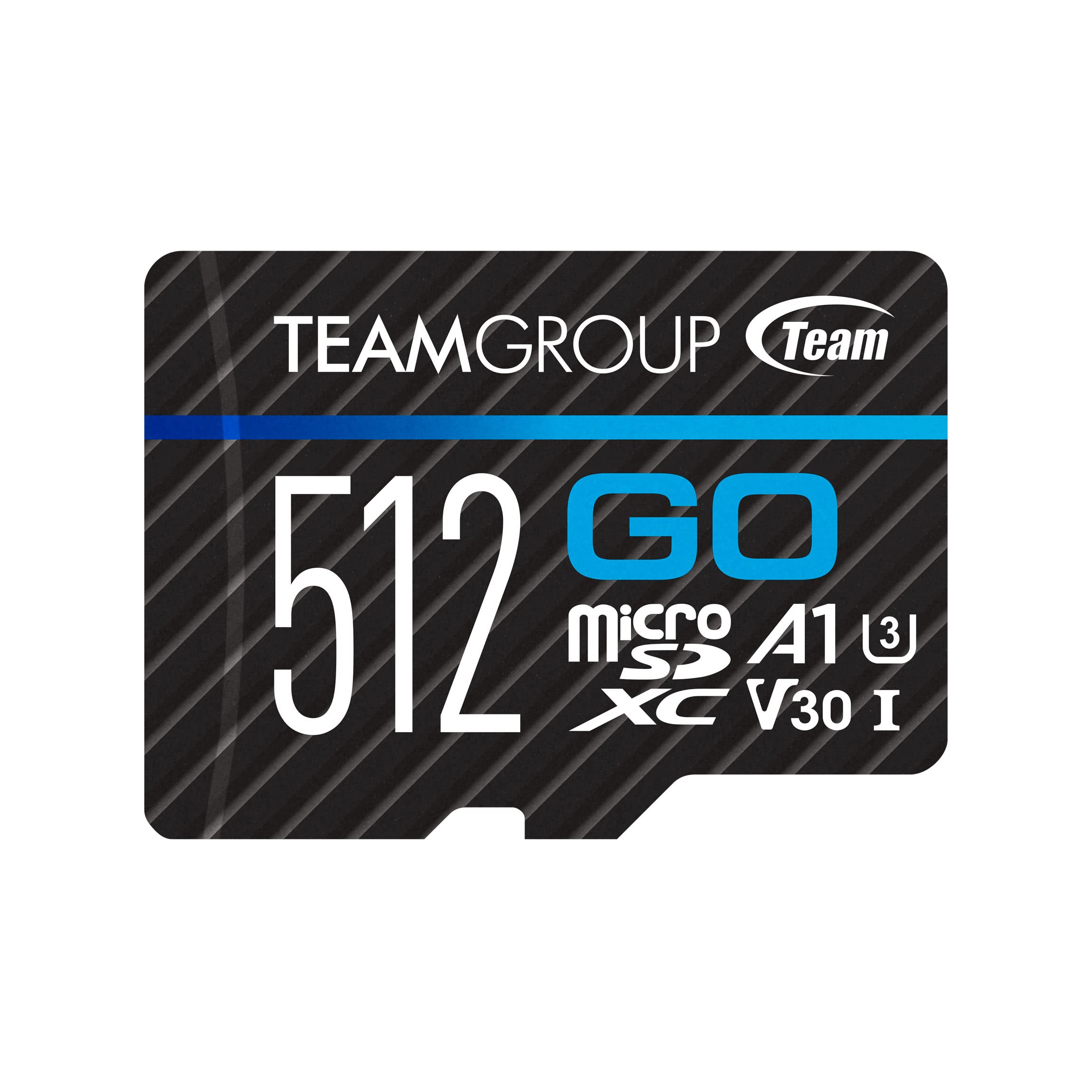 Teamgroup Go Card 512Gb Micro Sdxc Uhs I U3 V30 4K, R/W Up To 100/90 Mb/S For Gopro & Action Cameras High Speed Flash Memory Card With Adapter For Outdoor, Sports, 4K Shooting Tgusdx512Gu303