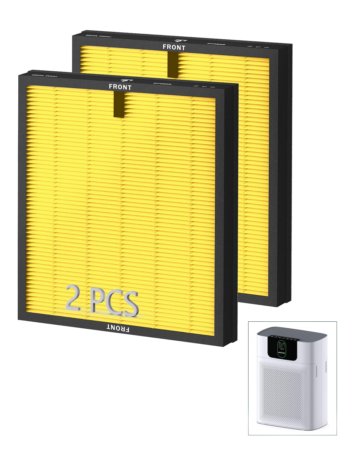 Official Genuine HY4866 Replacement Filter TRUE HEPA Filter, Four-layer high-efficiency Purification Suitable for WESTHEY HY4866