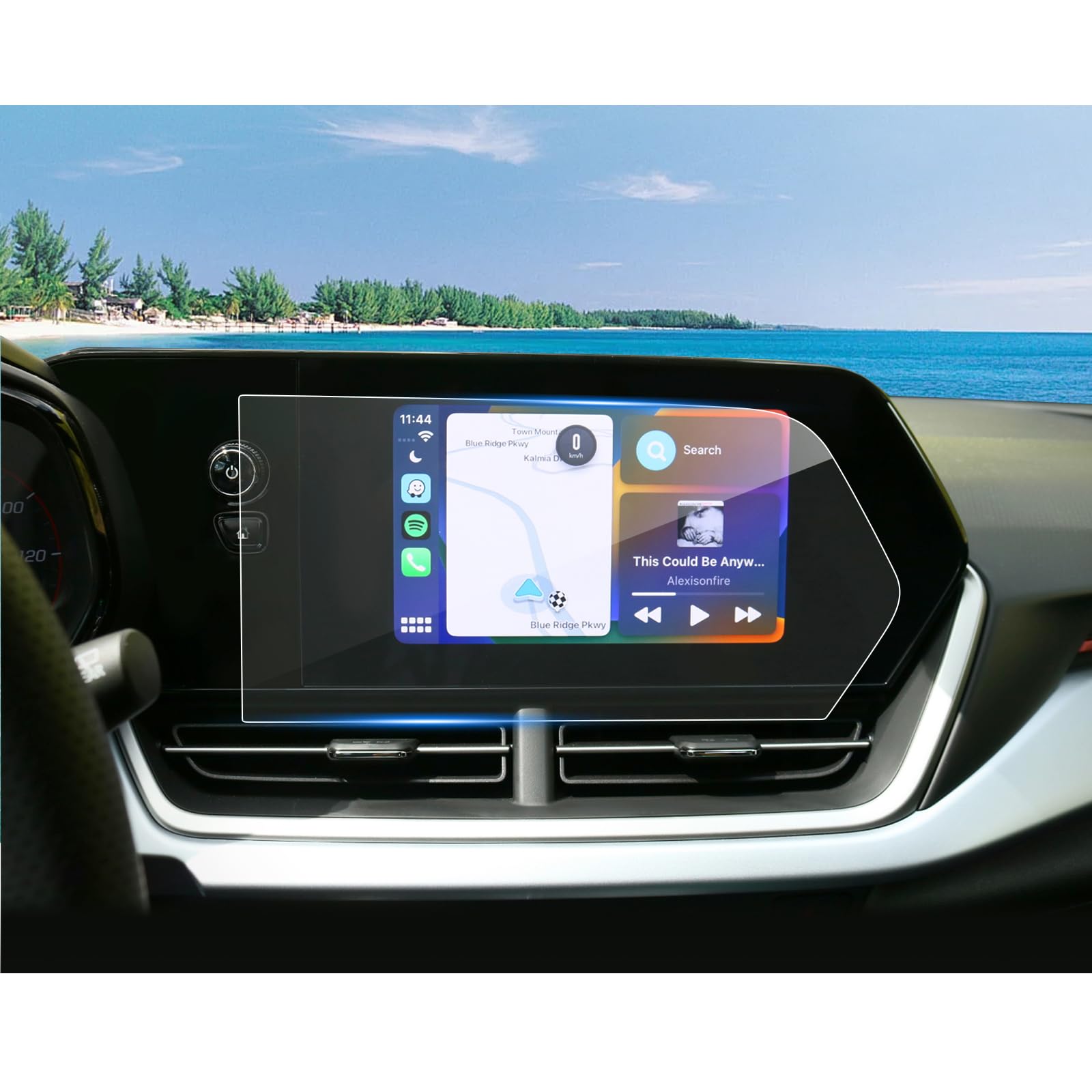 Coleya (2Pcs) 2024 Trax Screen Protector For Chevy Trax (Only For Ls/1Rs) 8 Inch Touch Screen, 2024 Chevy Trax Nano Protective F