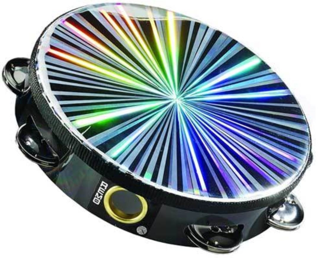 Remo TA410648 Tambourine (6Inch)  Radiant Head
