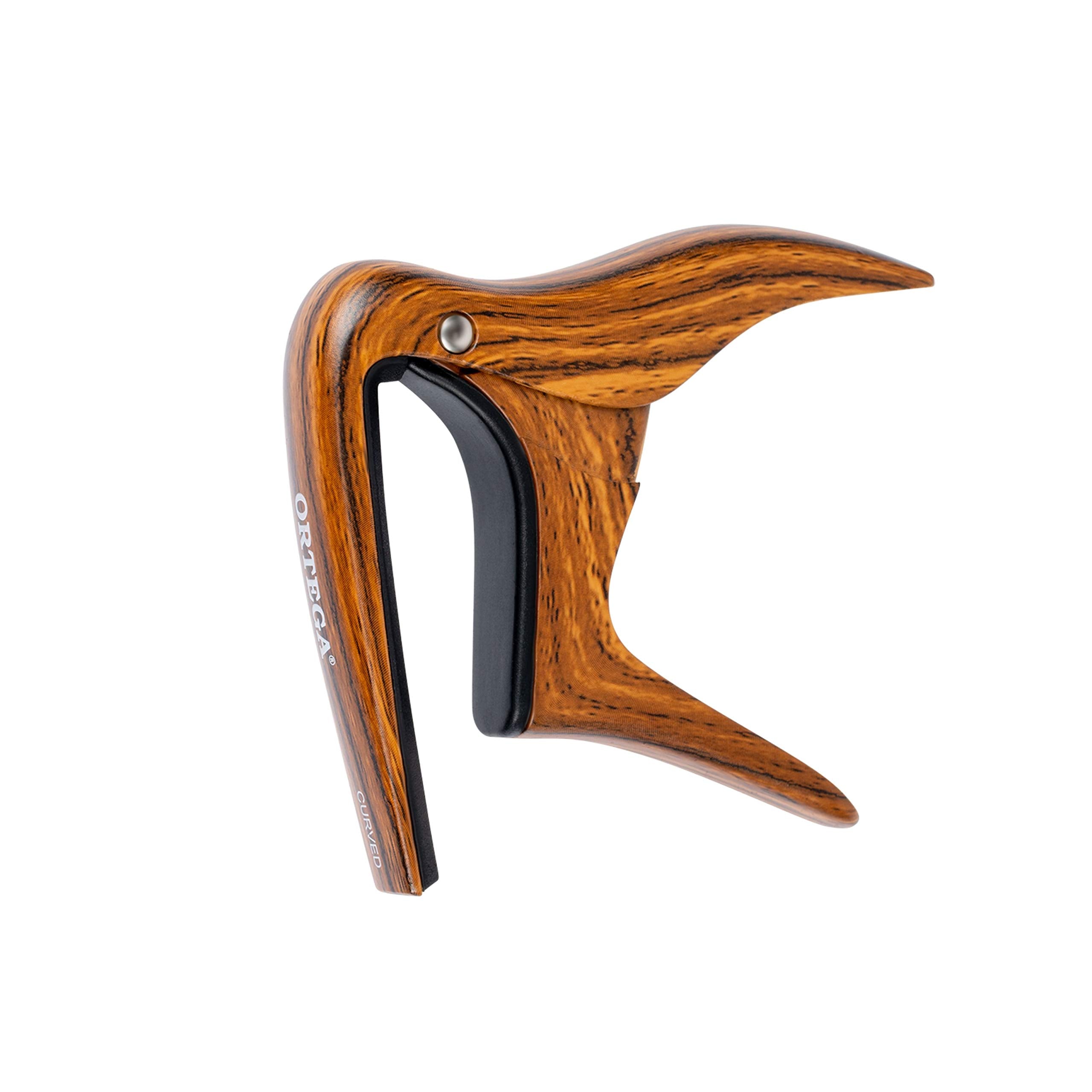 Ortega Guitars Curved CapoQuick Change ClampAll Guitars W/Radius Fretboards (OcapocvWnd)