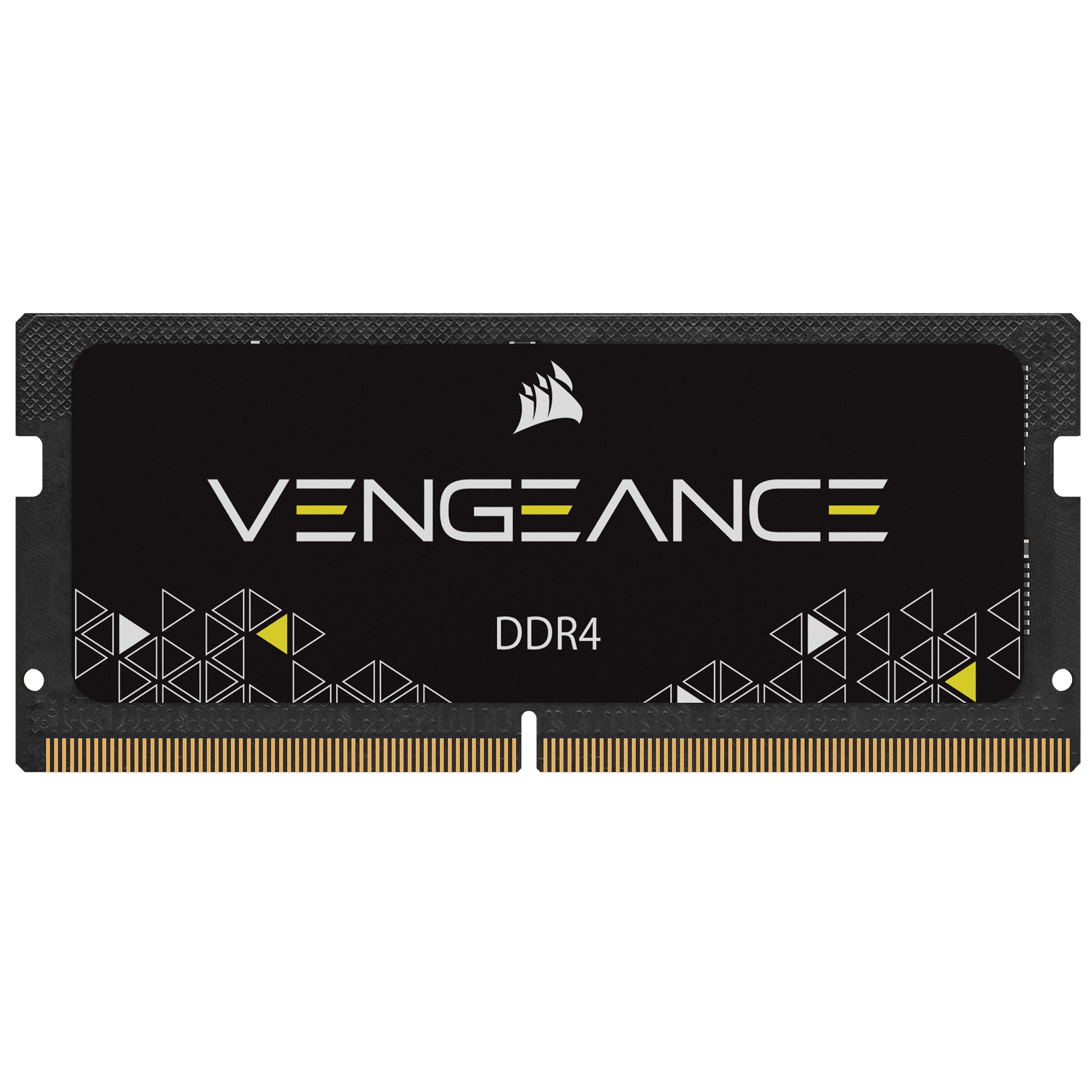 CORSAIR Vengeance SODIMM DDR4 RAM 16GB (1x16GB) 3200MHz CL22-22-22-53 1.2V Intel AMD Laptop Notebook Memory - Black (CMSX16GX4M1