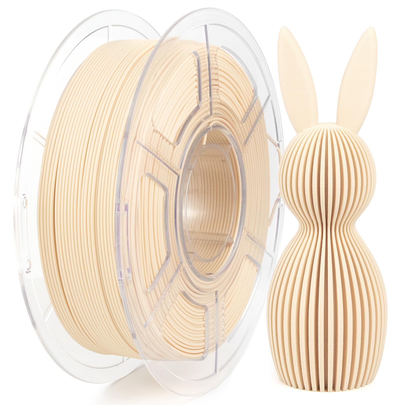 iSANMATE High Speed PLA 3D Printer Filament, Matte Coffee PLA Filament 1.75mm Designed for High Speed 30-600mm/s, Fast Printing 