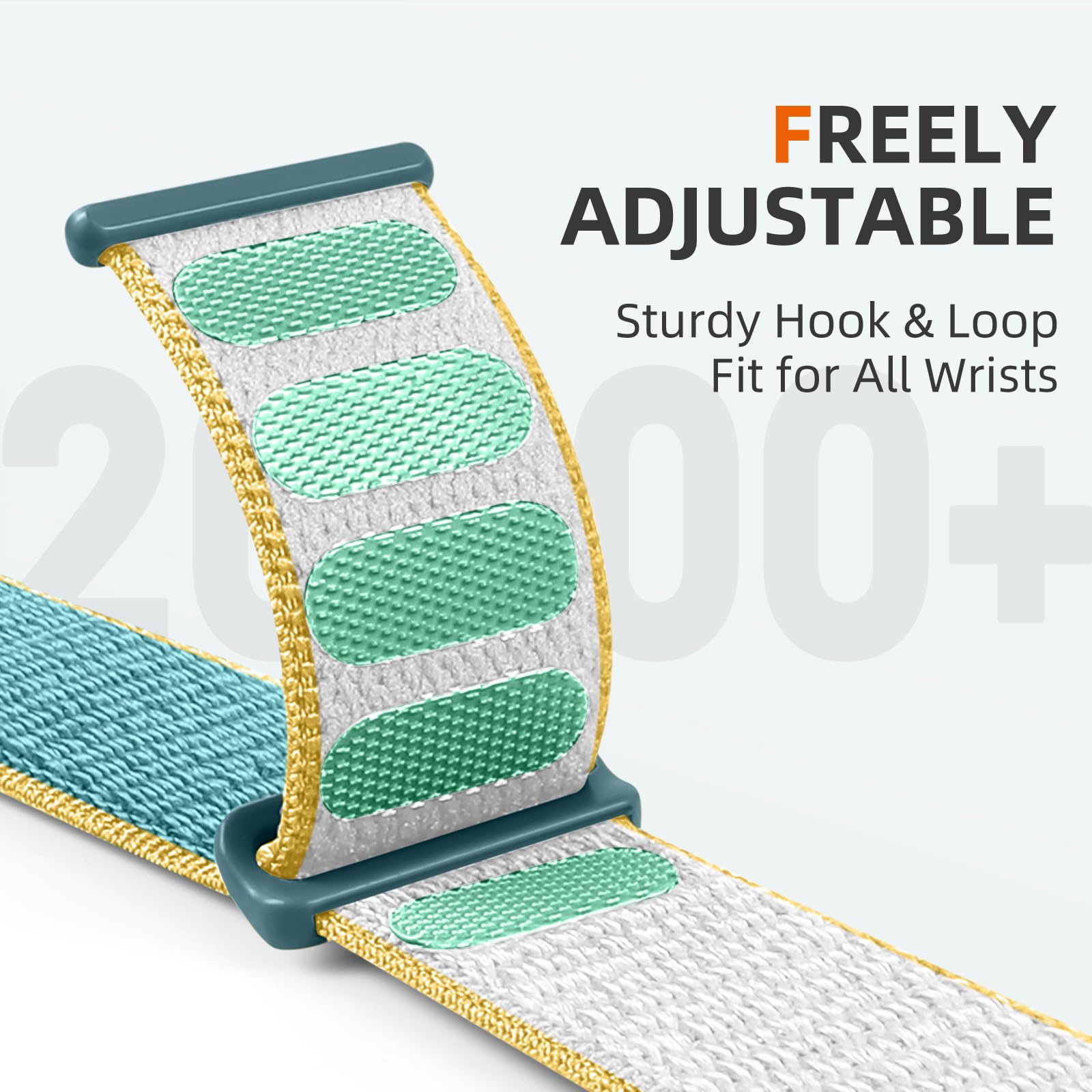 Daqin Nylon Sport Loop Compatible With Apple Watch Band 44Mm 42Mm 45Mm 49Mm, Soft And Breathable Braided Strap Wristbands For Iw