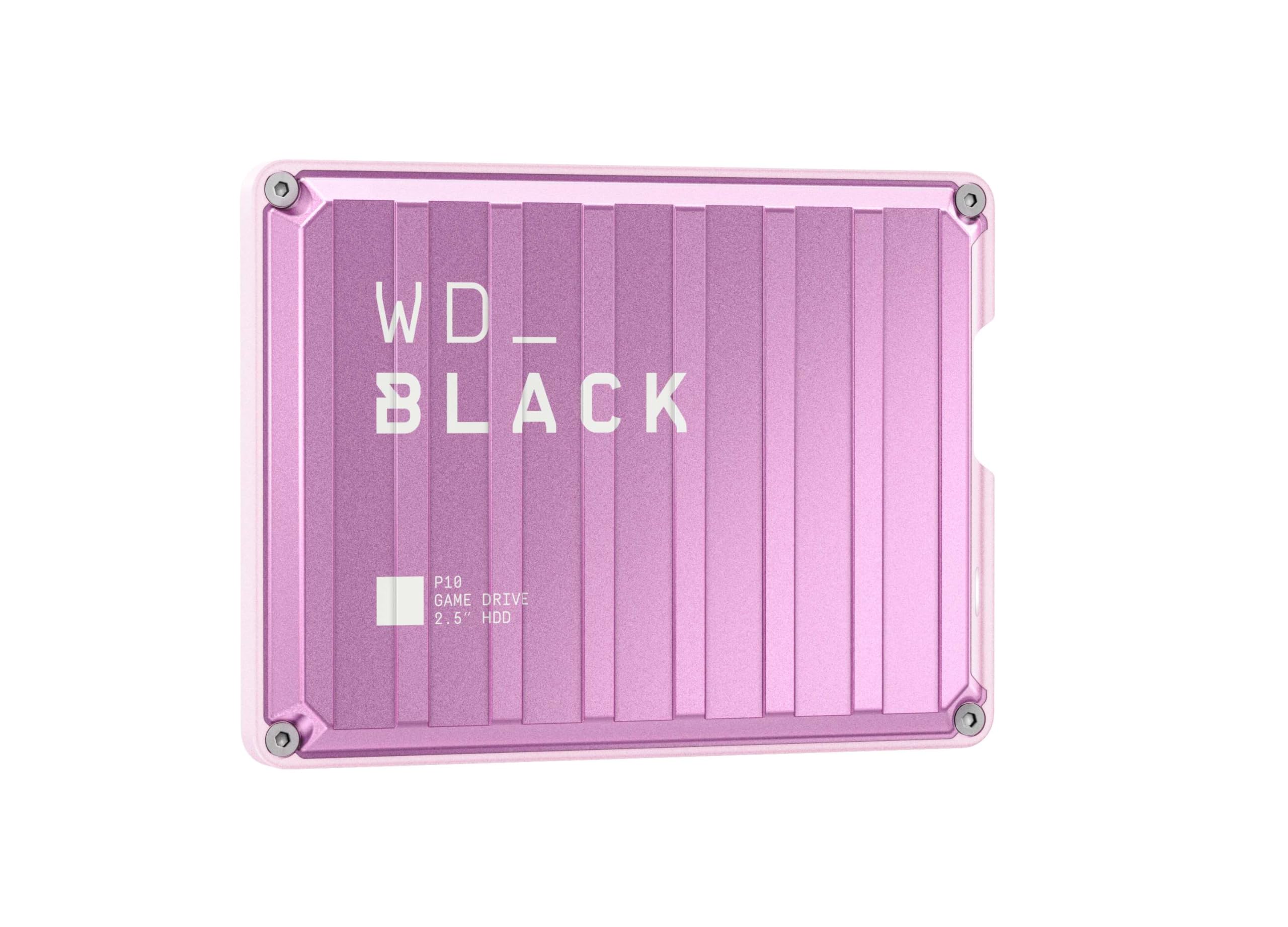 Wd_Black 4Tb Pink P10 Game Drive Portable External Hard Drive Hdd, Works With Playstation, Xbox, & Pc   Wdbz7D0040Bpk Wesn