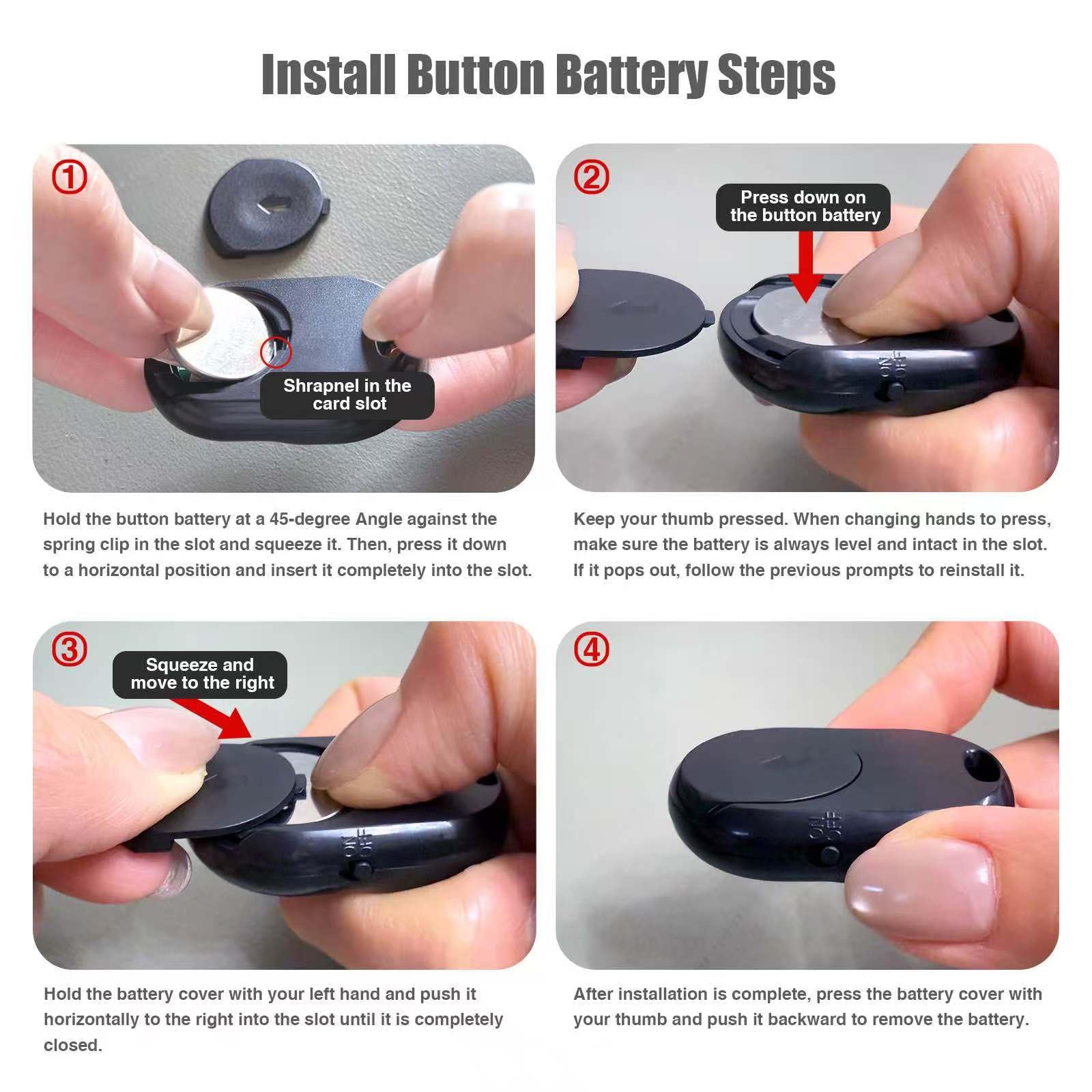 [Upgraded] Bluetooth 5.0 Remote Shutter For Iphone & Android Camera Wireless Remote Control Selfie Button For Ipad Ipod Tablet,