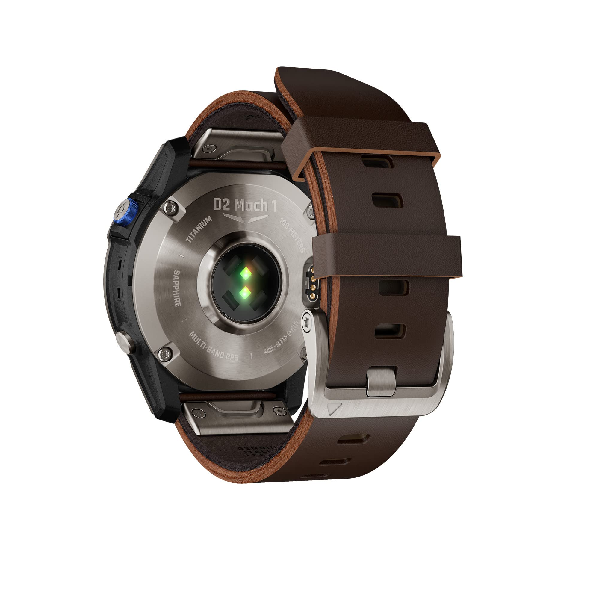 Garmin D2 Mach 1, Touchscreen Aviator Smartwatch With Gps Moving Map, Aviation Weather, Health And Wellness Features And More, O