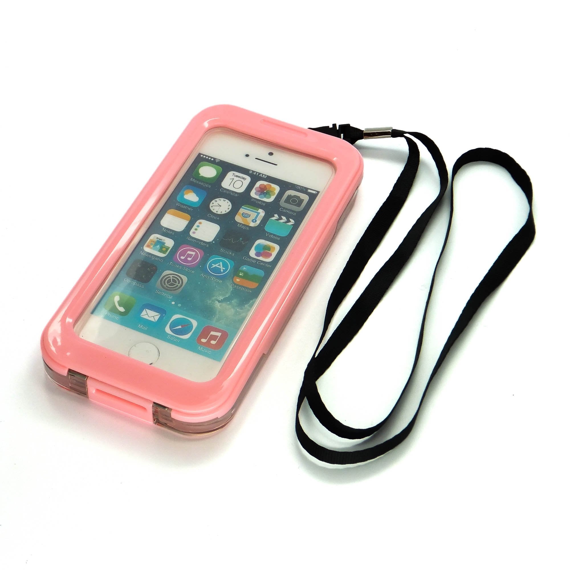 Cybertech 25Ft Waterproof Shockproof Dirt Proof Sand Proof Full Body Protective Silicon Touch Screen Case For Iphone 5 / 5C / 5S