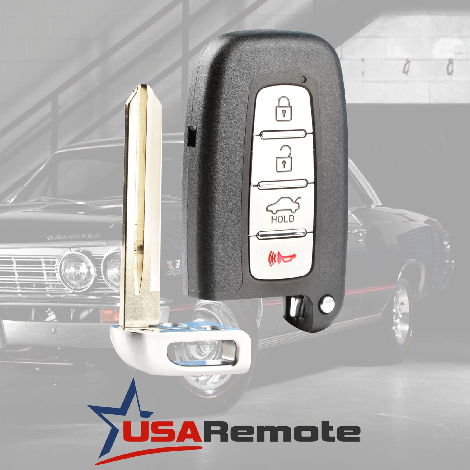 Key Fob Fits Hyundai Kia Smart Keyless Entry Remote 2010 2011 2012 2013 2014 2015 (Sy5Hmfna04)