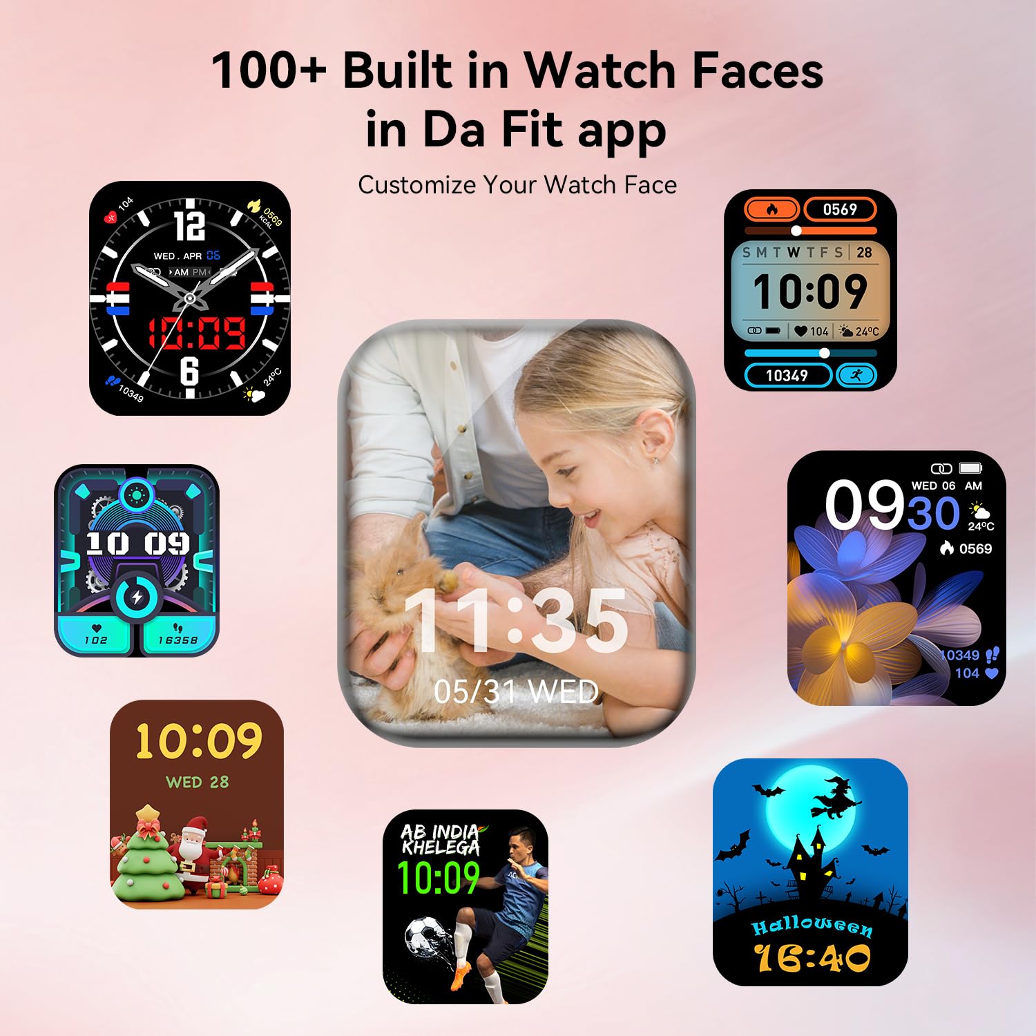 Smart Watch, 1.85'' Smartwatch For Men Women (Answer/Make Call), Heart Rate, Sleep Monitor, Pedometer, Spo2, Activity Tracker, I