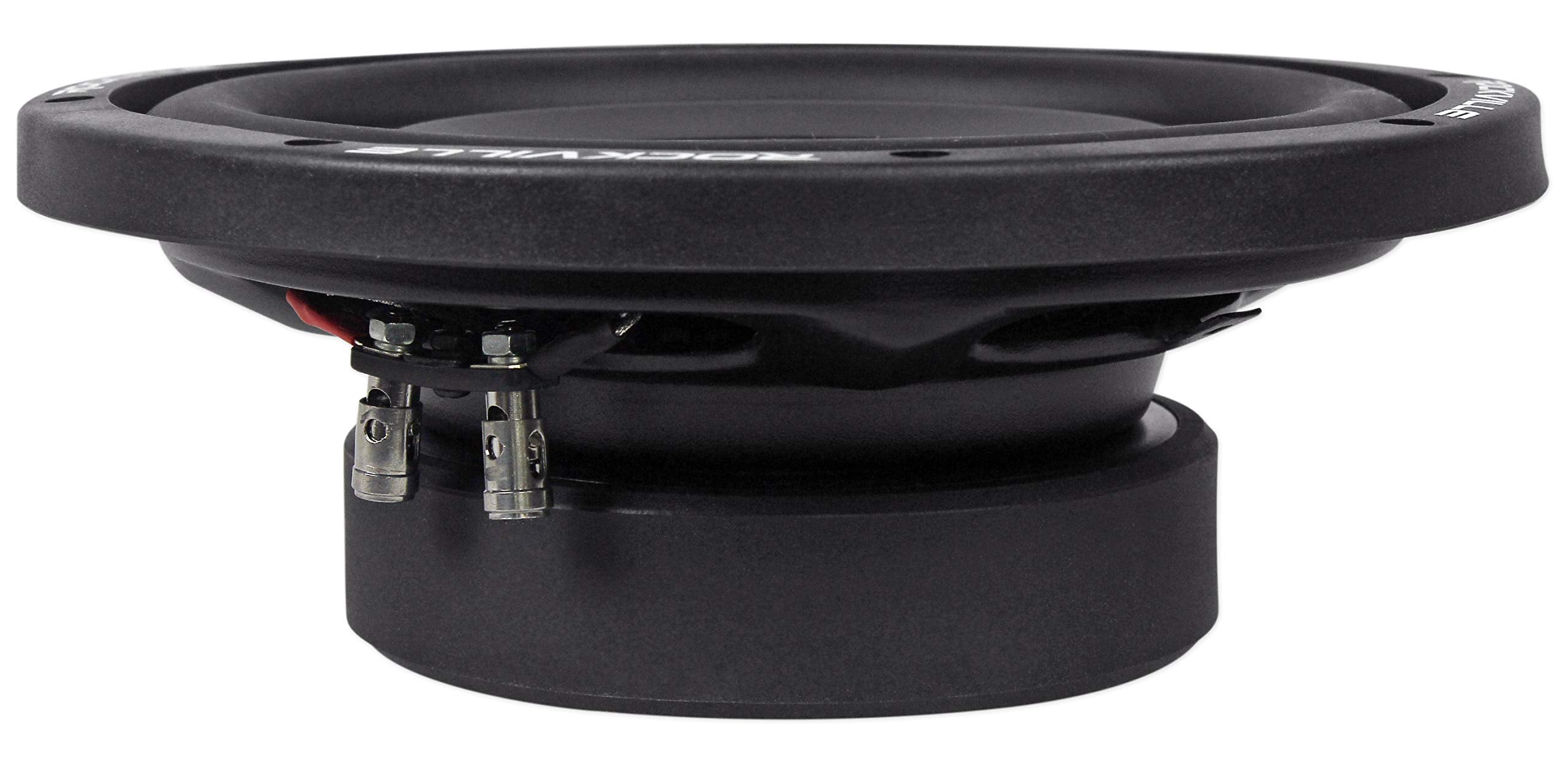 Rockville W8T4 S2 8'' Shallow Mount 1000W Car Subwoofer, Cea 2006 Compliant 2 Ohm