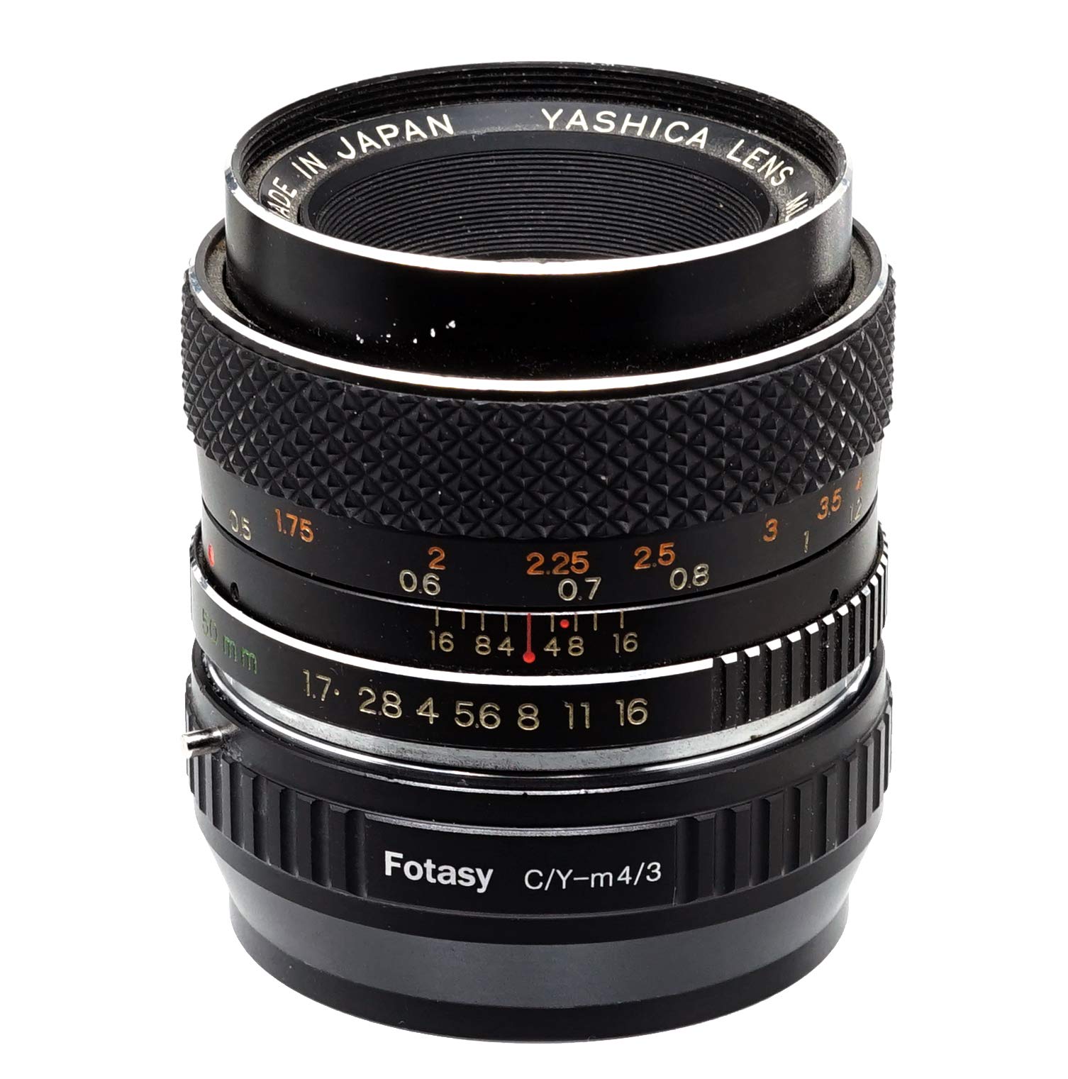 Fotasy Contax/Yashica Cy Lens To M43 Adapter, Cy To Mft Adapter, Compatible With Panasonic G9 Gh5 Ii Gm5 Gx7 Gx8 Gx9 Gx850 G90 G