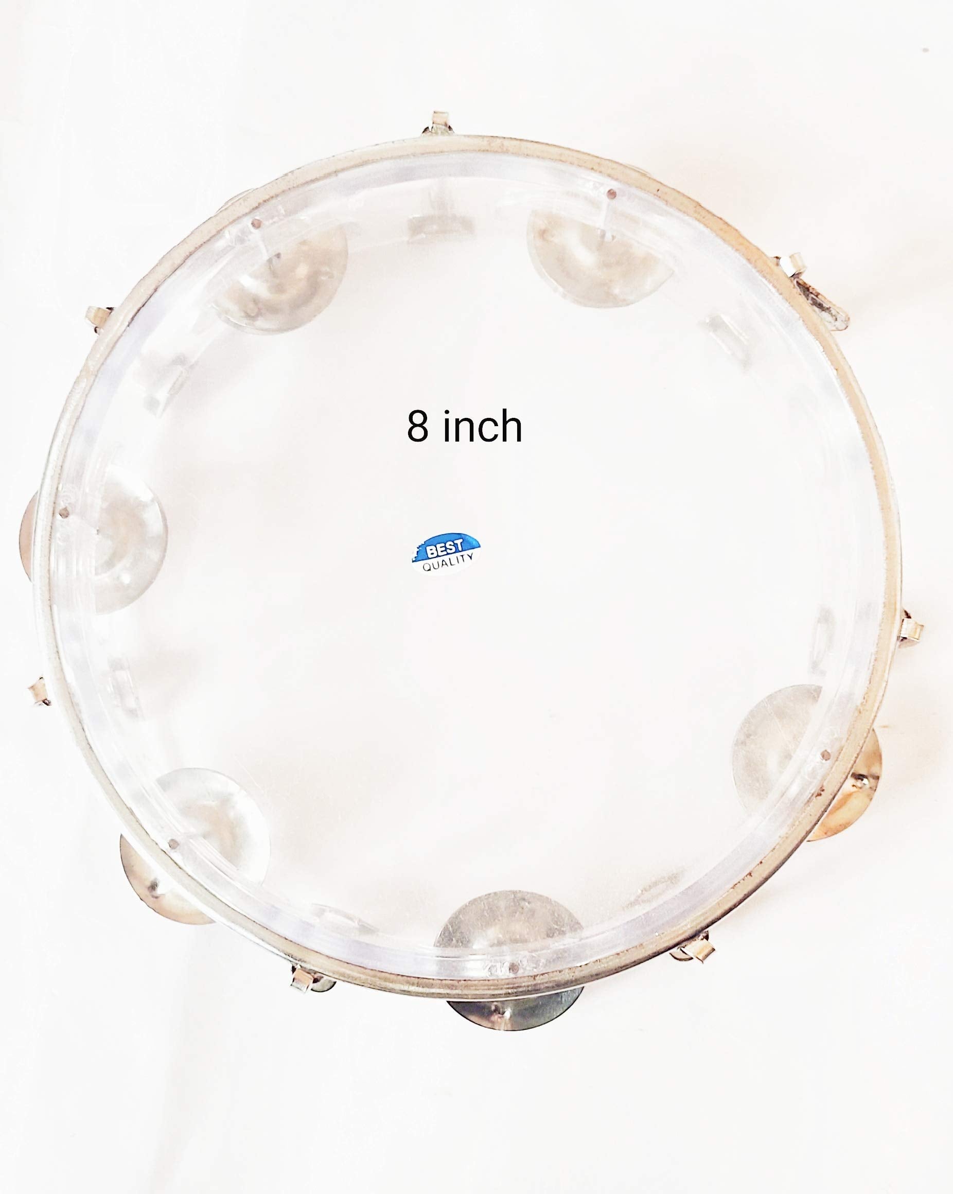 bharat Musicals fiber Hand Percussion Instrument (8 inch)