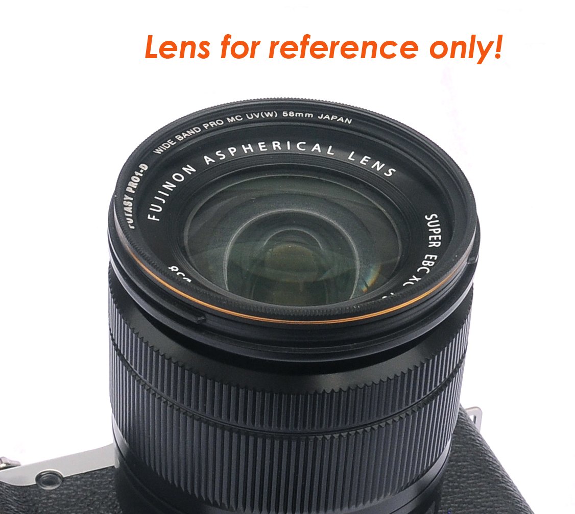 Fotasy 58Mm Ultra Slim Uv Protection Lens Filter, Nano Coatings Mrc Multi Resistant Coating Oil Water Scratch, 16 Layers Multico