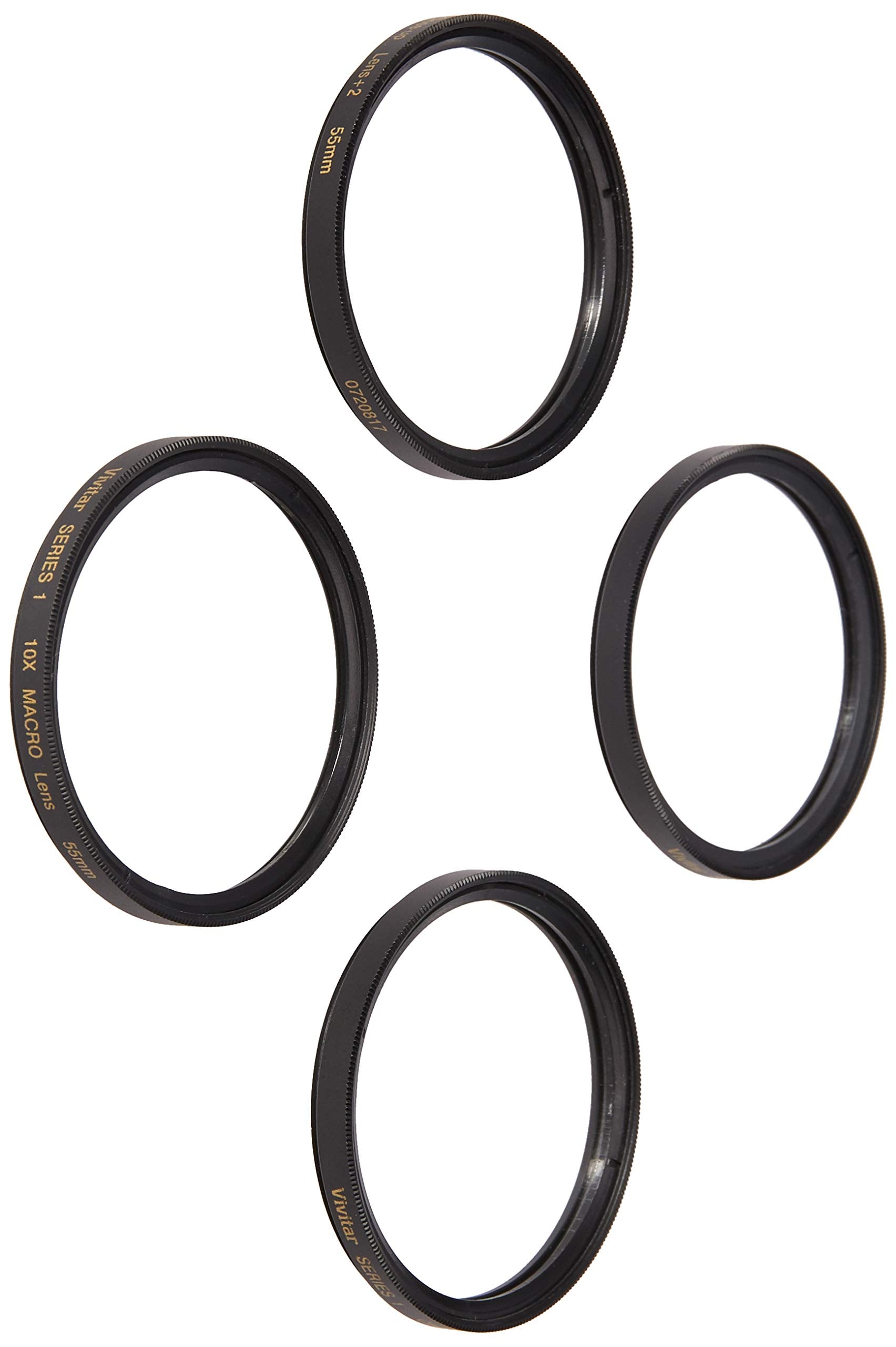 Vivitar Series 1 1 2 4 10 Close Up Macro Filter Set W/Pouch (55Mm)