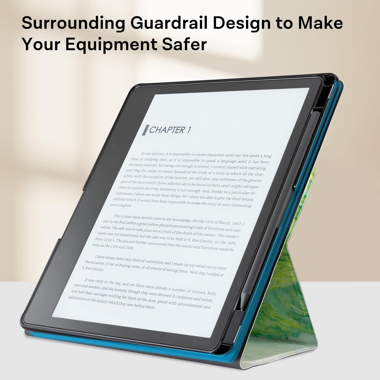 Cobak Stand Case For Kindle Scribe   Premium Folio Leather Cover With Pen Holder, Auto Sleep/Wake, And Stand Feature   Compatibl