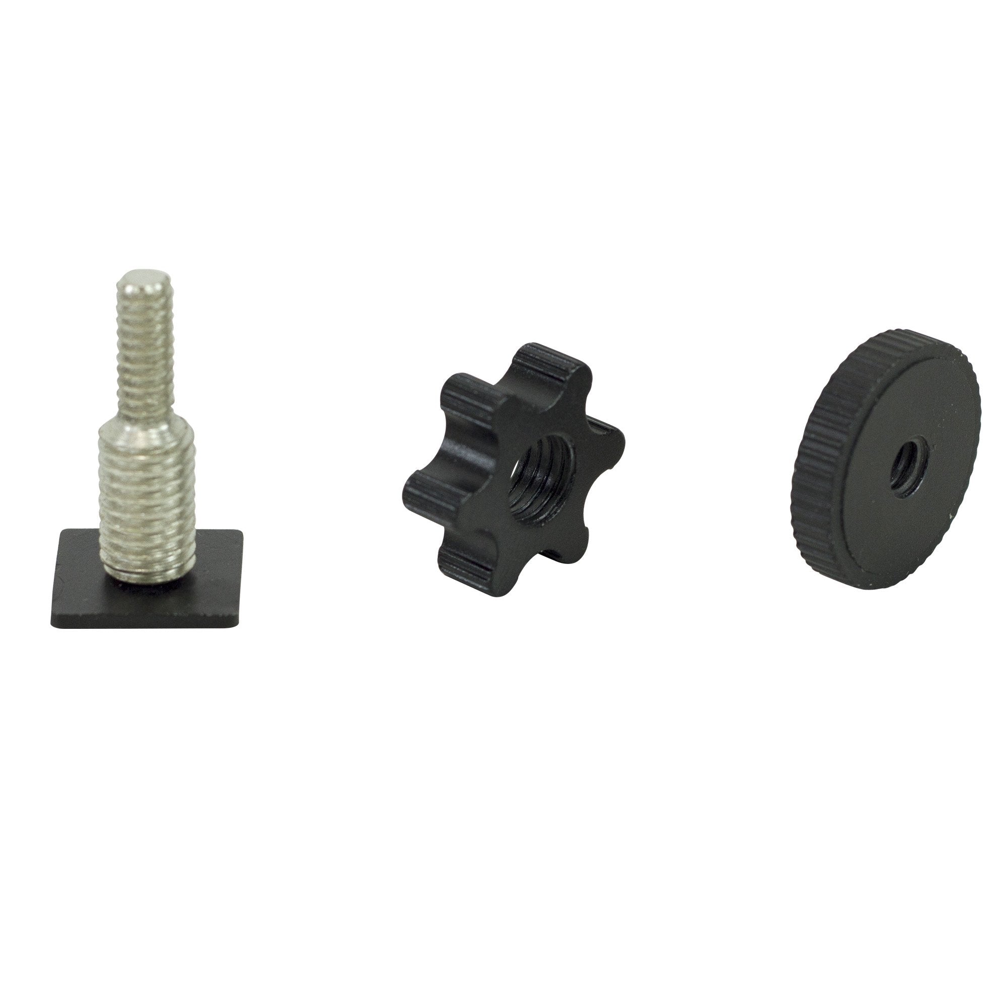 Cam Caddie 1/4� 20 Flashner� High Strength Flash Shoe Converter/Adapter With Standard Tripod Threaded Post Made From High Strength Steel And Aluminum Hot And Cold Shoe Compatible (Black)