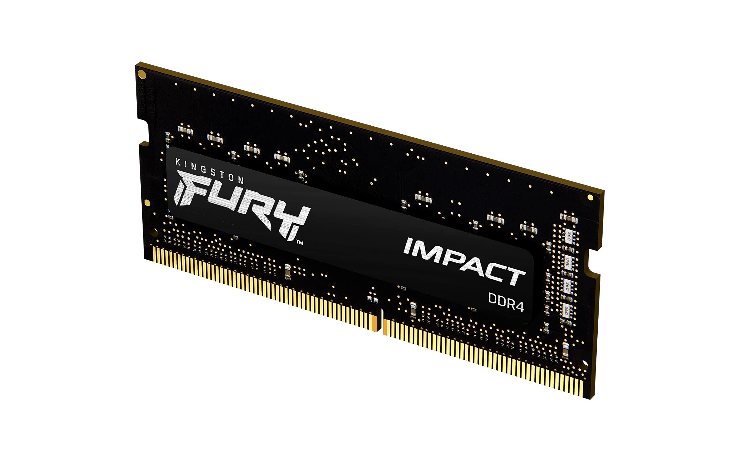 Kingston FURY Impact 16GB 3200MT/s DDR4 CL20 Laptop Memory Single Module | Intel XMP | AMD Ryzen | Plug n Play | Low Power Consu