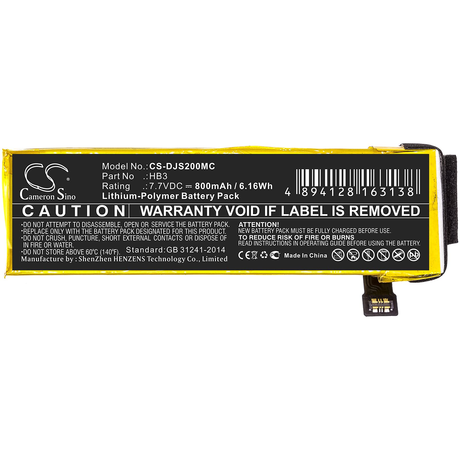 Bornmio Replacement Battery For Dji Osmo Pocket Ii Osmo Pocket Osmo Pocket 2 Hb3 (800Mah)