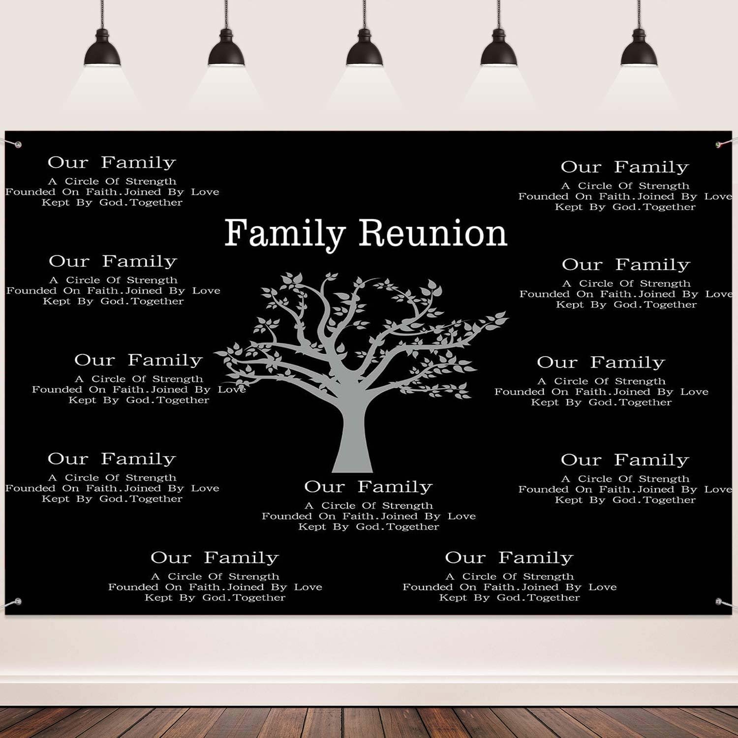 Family Reunion Backdrop For Photography Our Family Themes Moving Reunion Background For Party Photography Meetsioy 10X7Ft