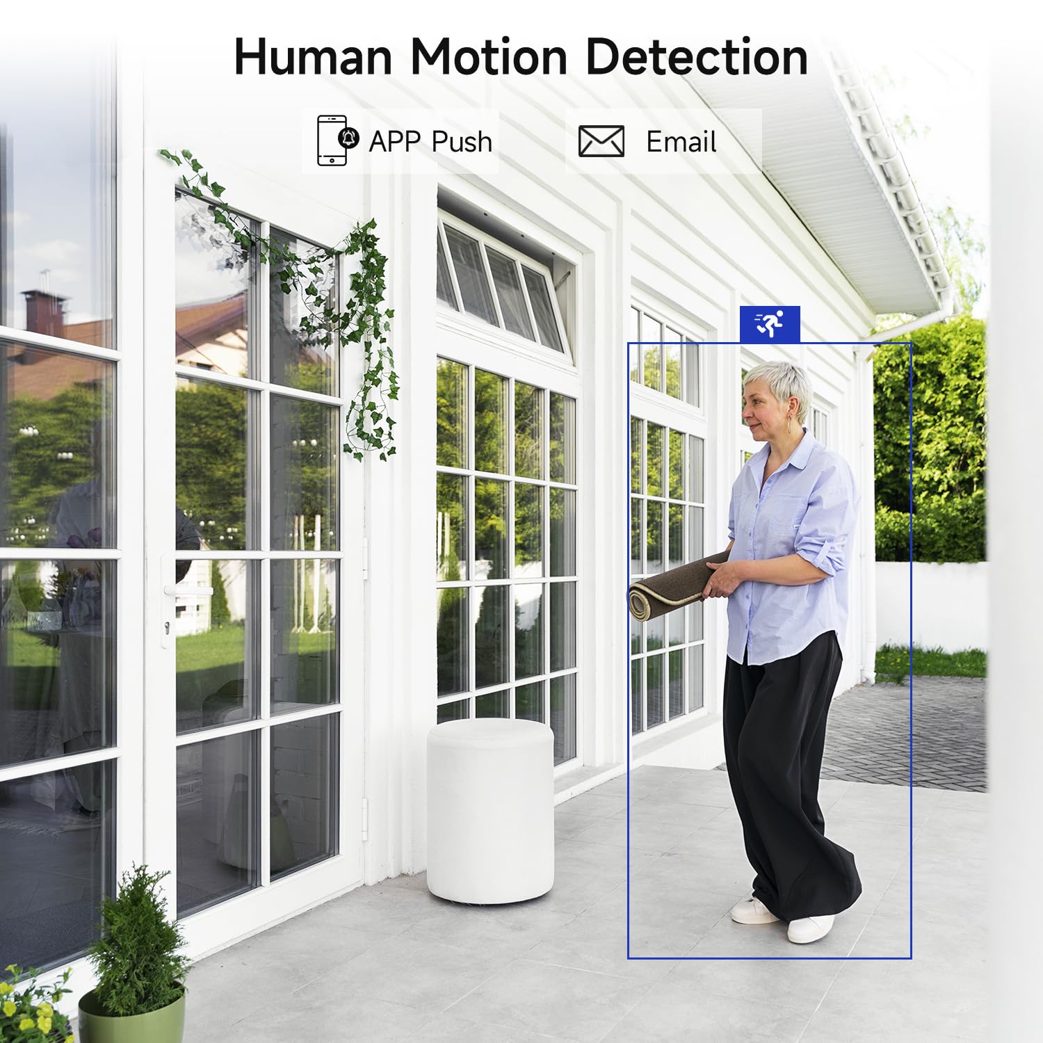 Xvim 8Ch 1080P Wired Security Camera System With 64G Sd Card, Mini 4Pcs Security Camera System Outdoor, Night Vision, Remote Access, Waterproof