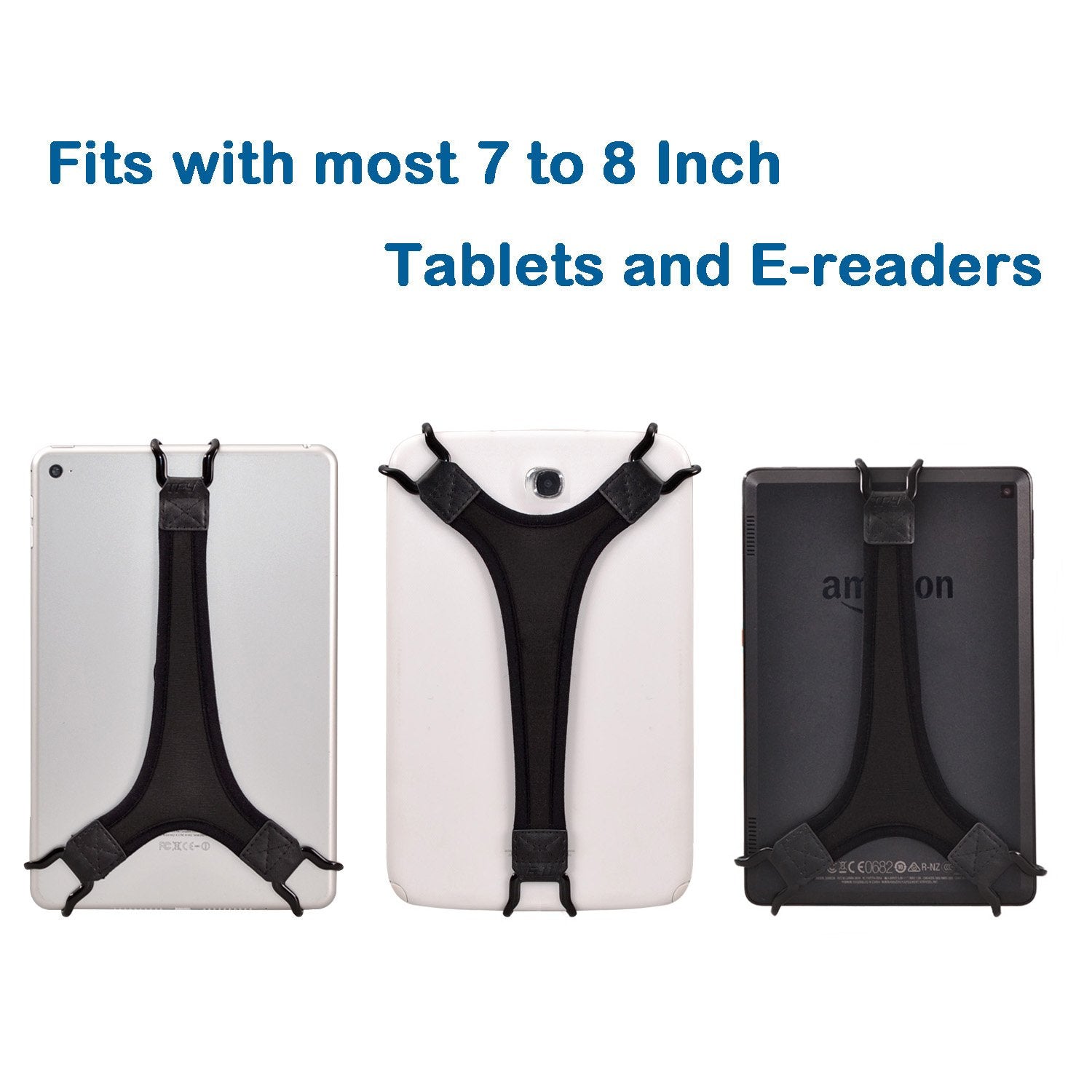 Tfy Security Hand Strap Holder Finger Grip For Tablet - Compatible With Fire 7 Inch/Fire Hd 8 / Ipad Mini/Galaxy Tab S 8.4 / Gal