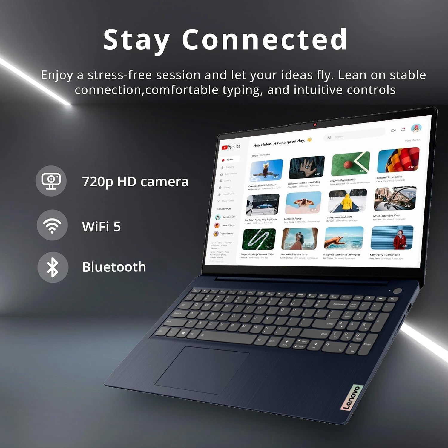 Lenovo New Ideapad 1 15.6 Laptop With 12Th Gen Intel Core I3-1215U (6 Core, Up To 4.4Ghz), 16Gb Ram + 1Tb Pcie Ssd, 15.6 Fhd Ant