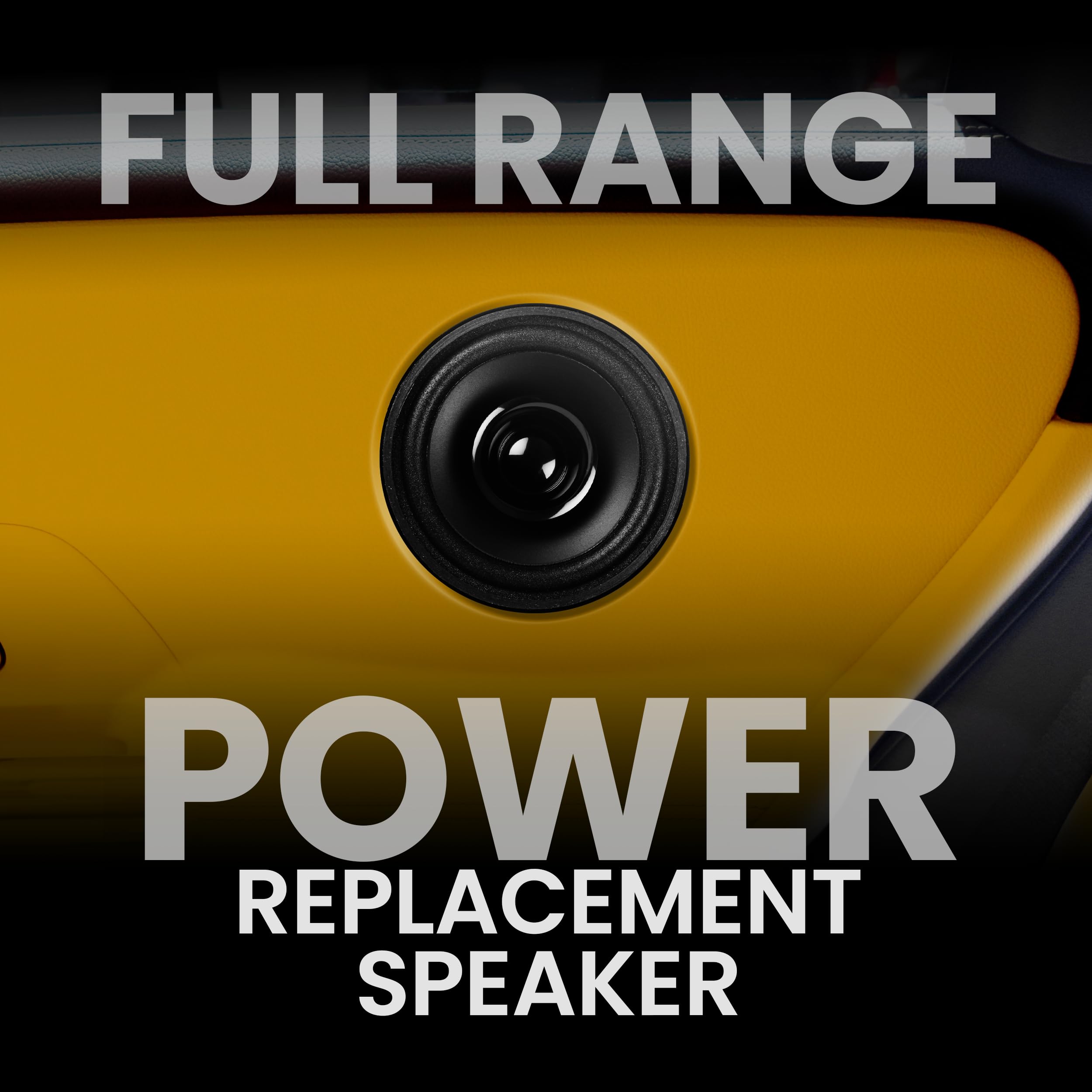 Boss Audio Systems Brs35 3.5 Inch Replacement Car Door Speakers   50 Watts Max, Sold Individually, Use With Stereo And Tweeters