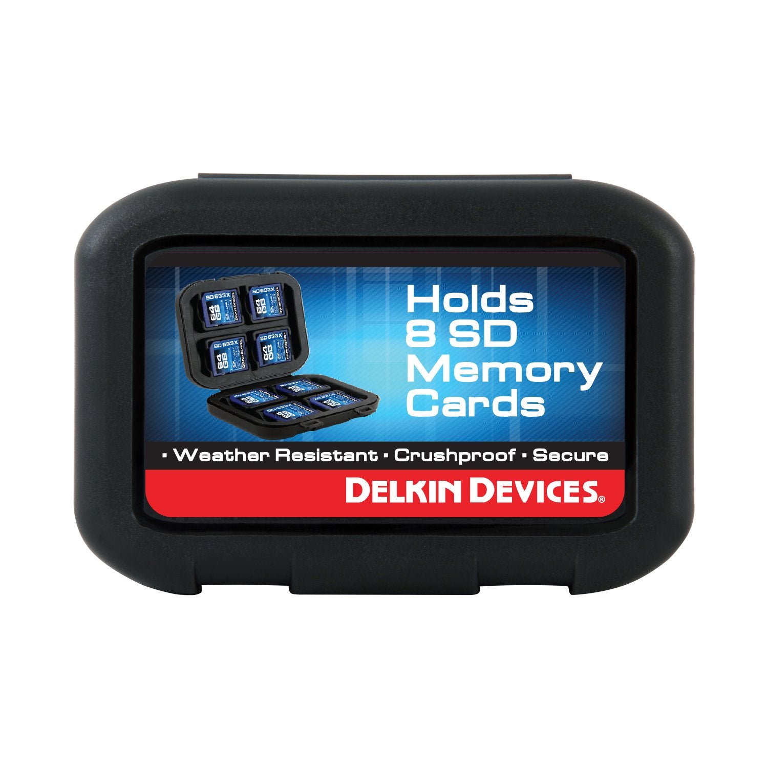 Delkin Secure Digital (Sd) 8 Card Carrying Case Ddacc Sd8