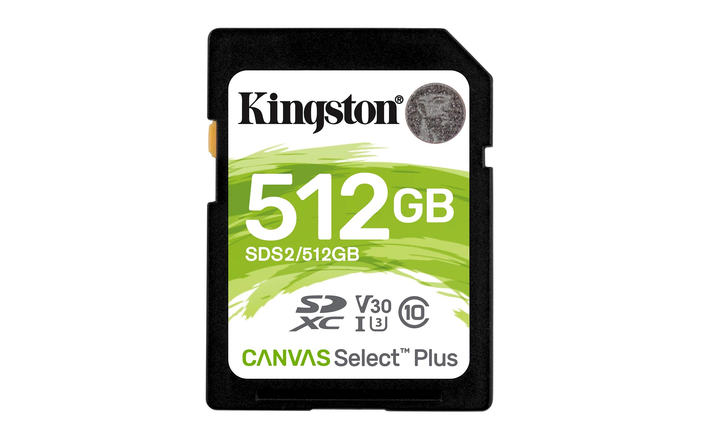 Kingston 512Gb Sdxc Canvas Select Plus 100Mbs Read Class 10 Uhs I U1 V30 Memory Card (Sds2512Gb)