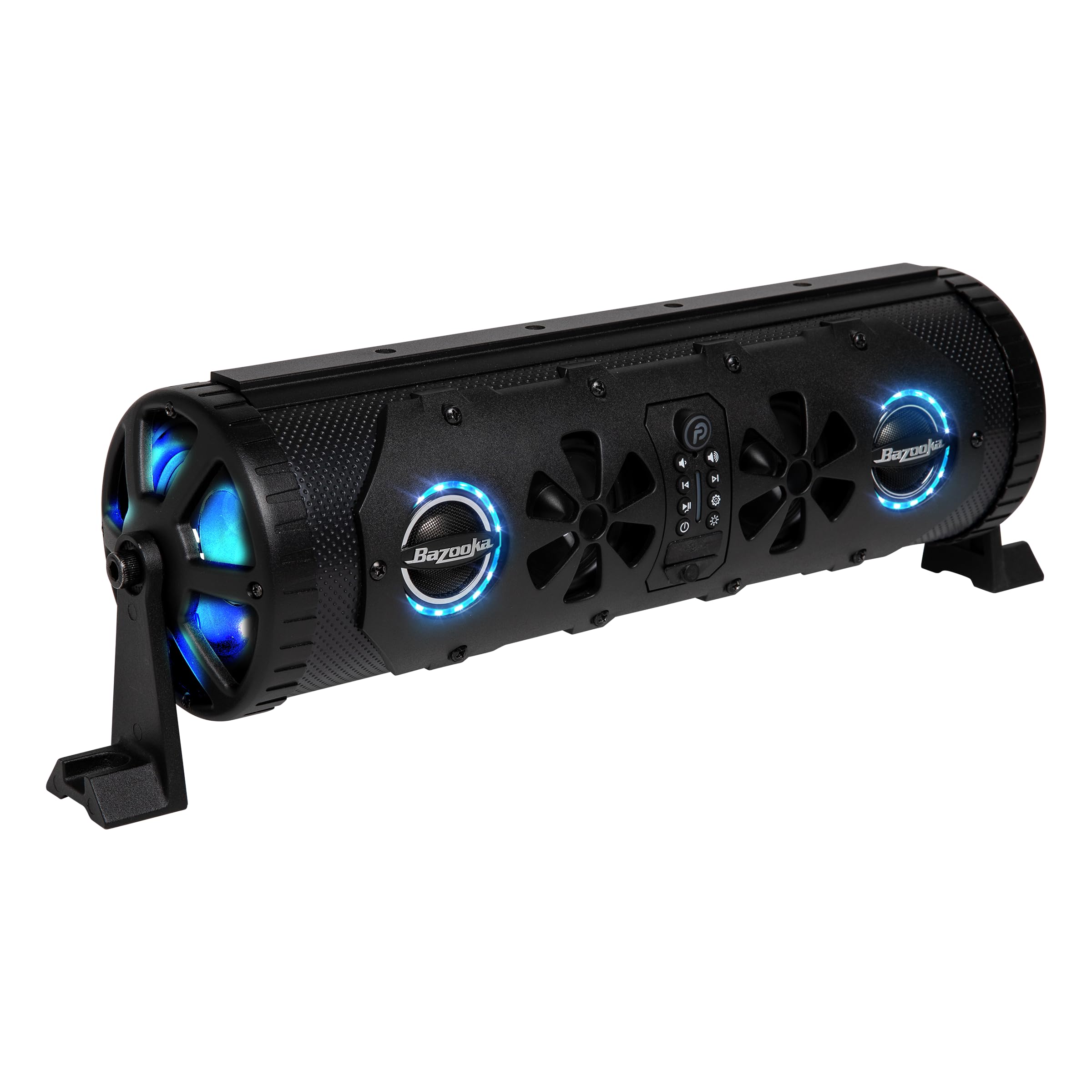 Bazooka G3 Bluetooth 16 Inch Party Bar | 450 Watt Max Power | Led Lights | Party Button Music Sharing | Marine Grade Speakers | Off Road, Golf Cart, Marine, And Outdoor Speaker System