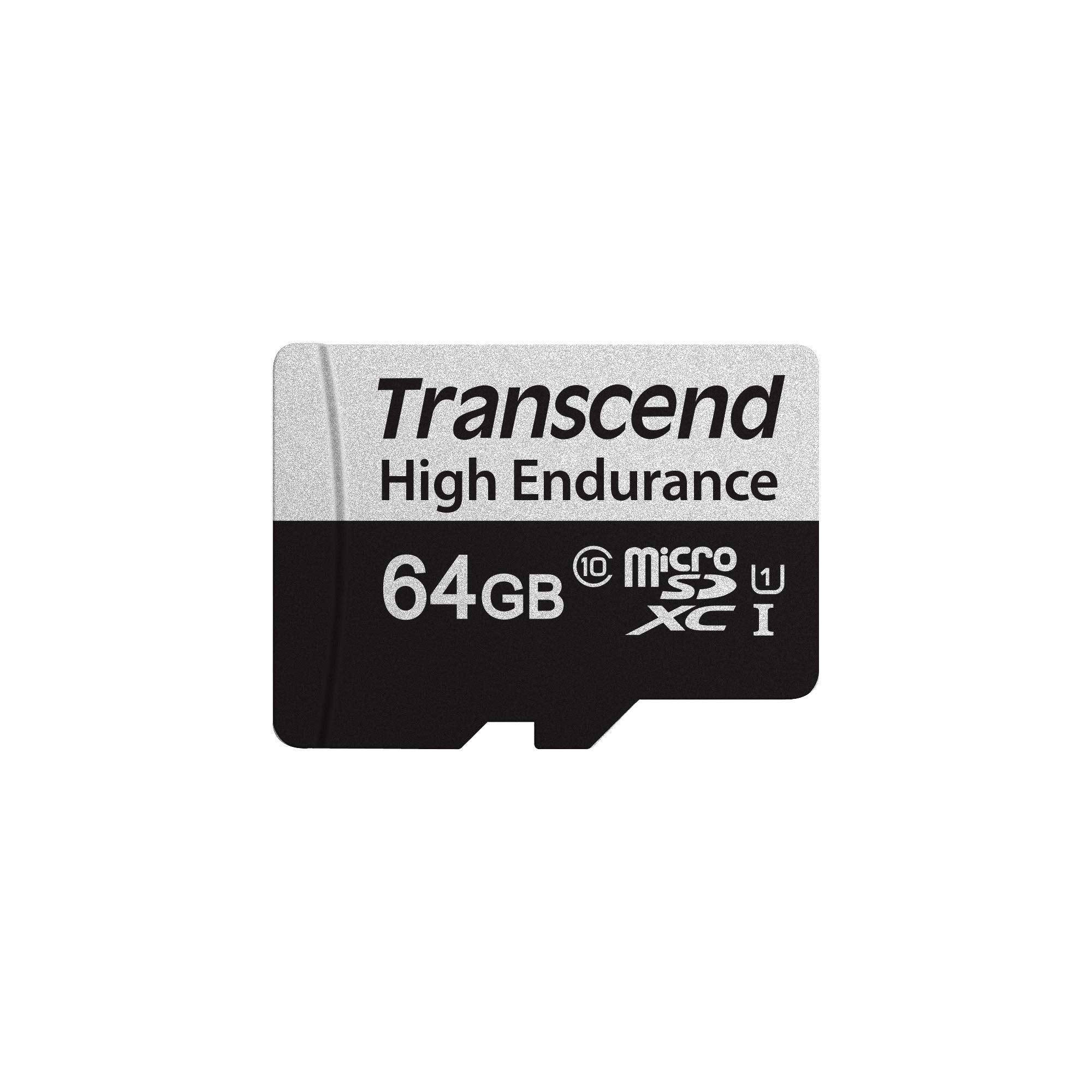 Transcend Ts64Gusd350V 64Gb Uhs I U1 Micro Sd Memory Card