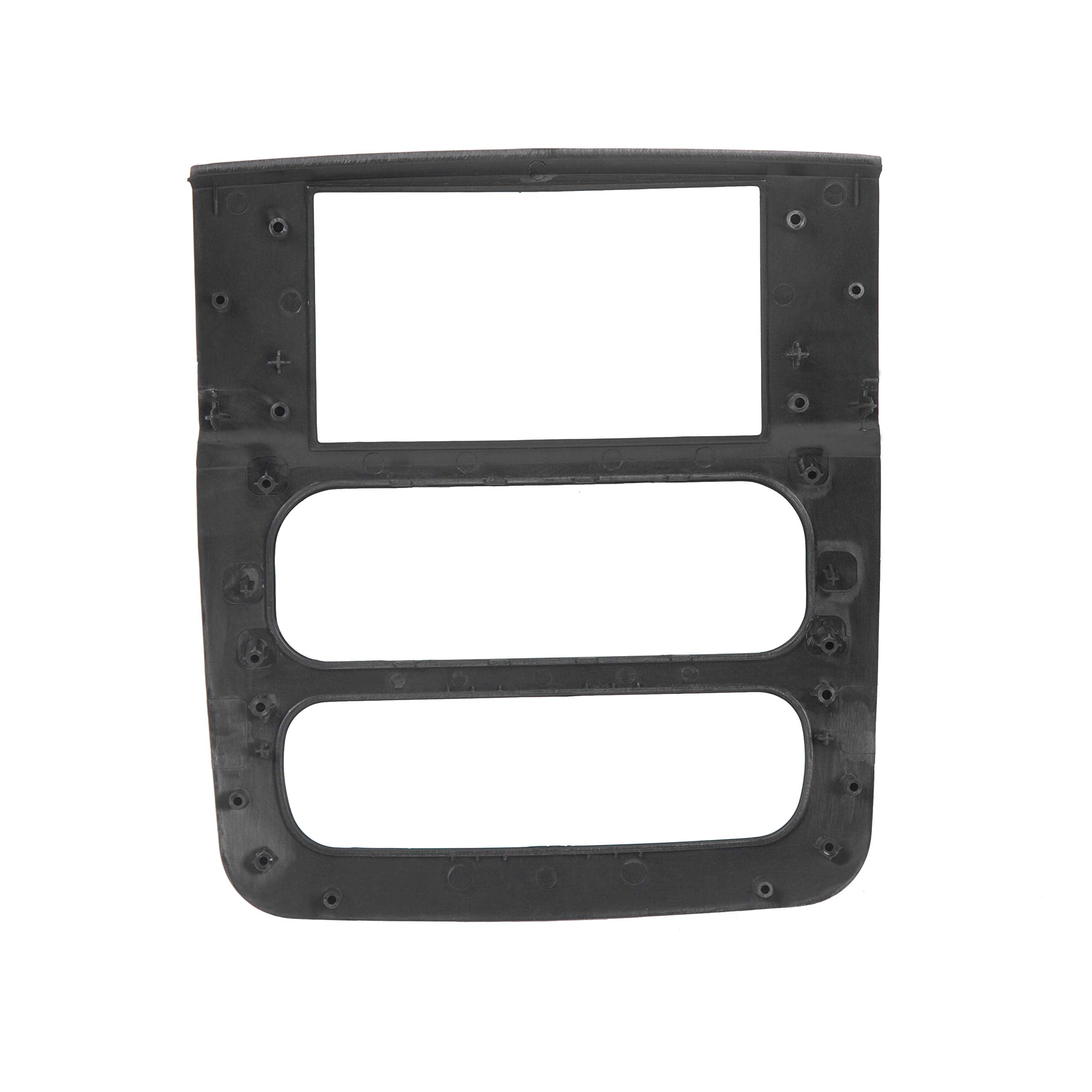 Ecotric Radio Double Din Stereo Dash Kit W/Wire Harness Antenna Adapter Compatible With 2002 2005 Dodge Ram 1500 2500 3500 Black