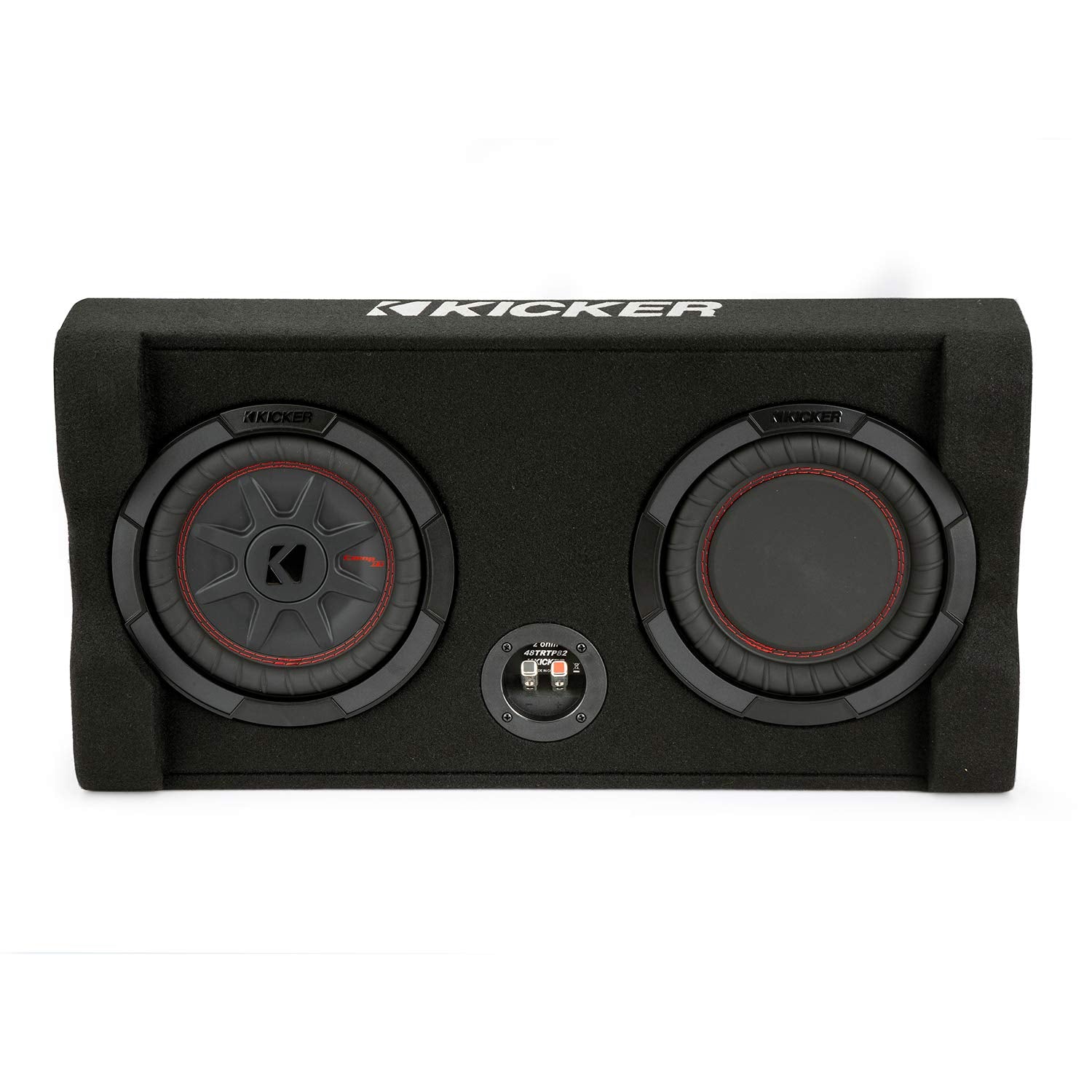 Kicker 48Trtp82 Trtp 8 Inch Thin Down Firing Subwoofer And Passive Radiator Enclosure, 2 Ohm