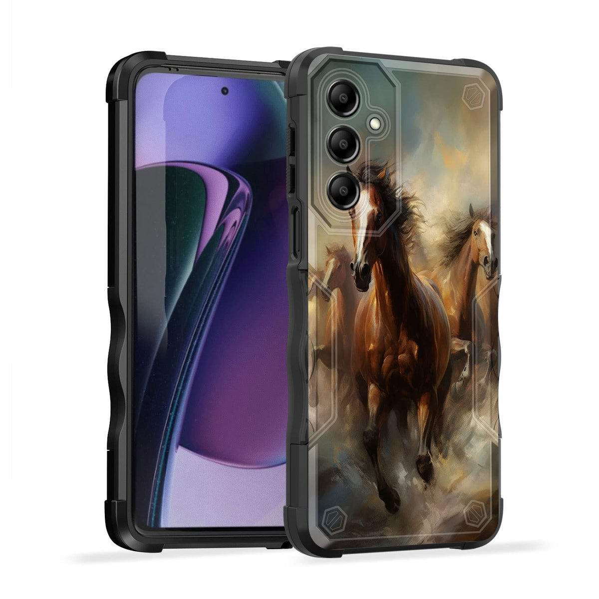 Efgwsder For Galaxy A54 5G Case,[Dual Layer][10 Ft Military Grade Drop Protection] [Non-Slip] Heavy Duty Shockproof Case For Sam